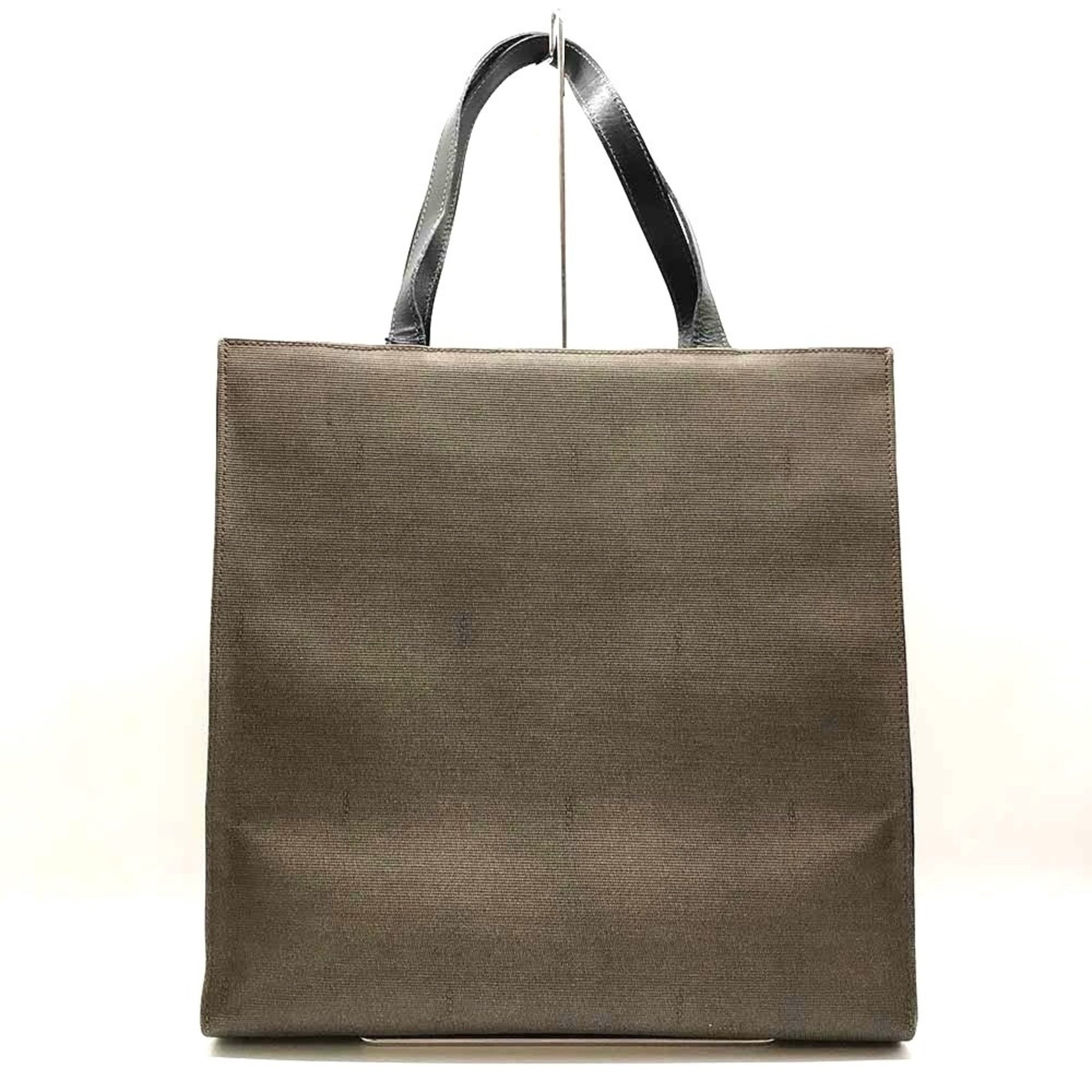 FENDI 1925 ROMA ITALY Tote Bag Black Leather