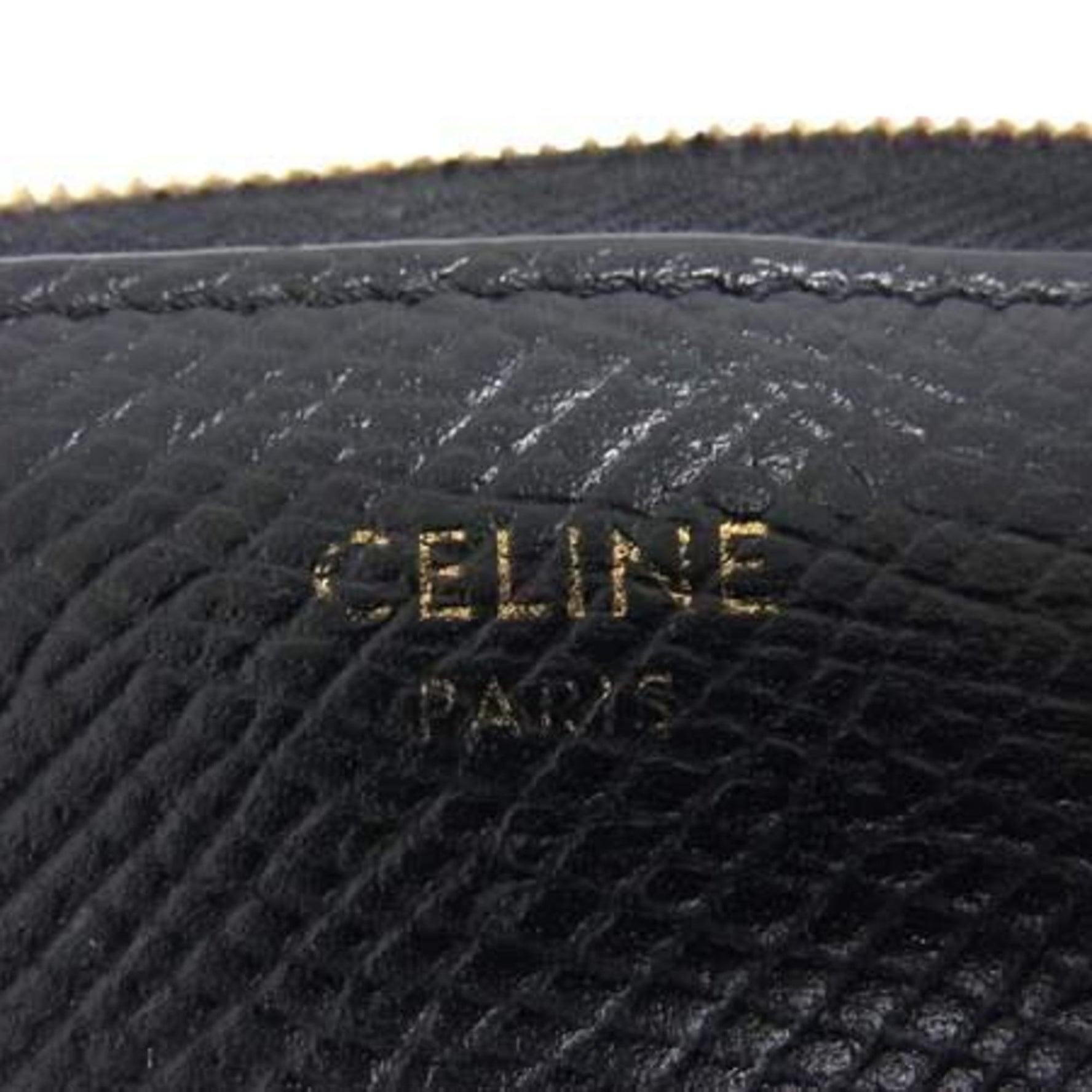 CELINE Large Zip Wallet in Leather .
