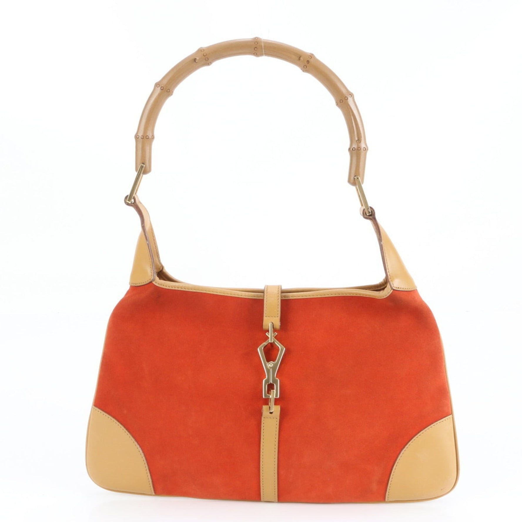 Gucci Kandinsky 001 4060 Leather Shoulder Bag with Gold Hardware