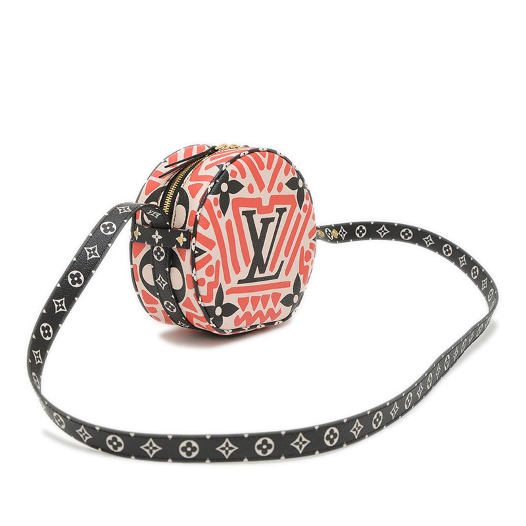 Louis Vuitton Monogram Giant Boite Chapeau Purple LV Crafty Shoulder Bag