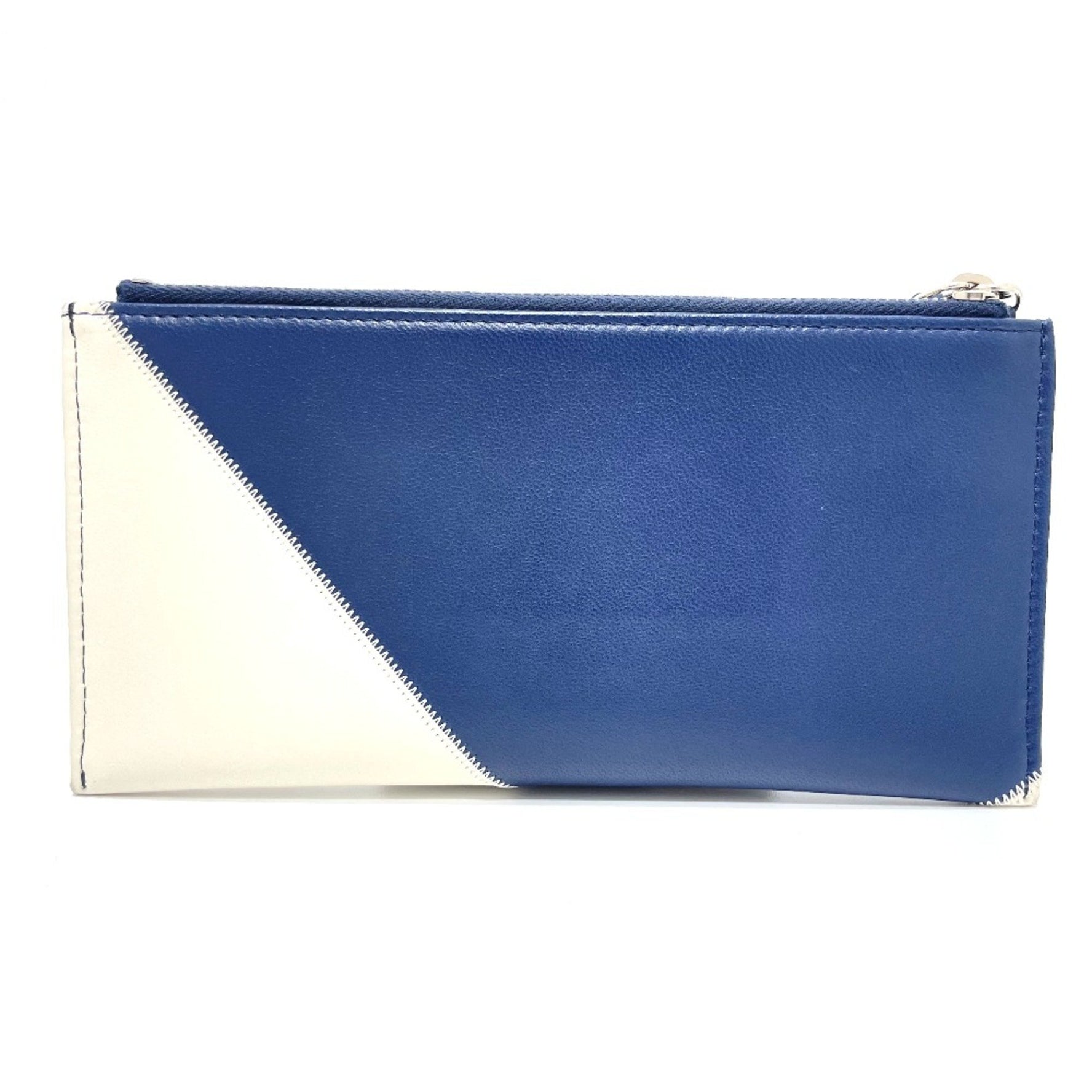 Chanel CC Mark Wallet Card Case x White x Red