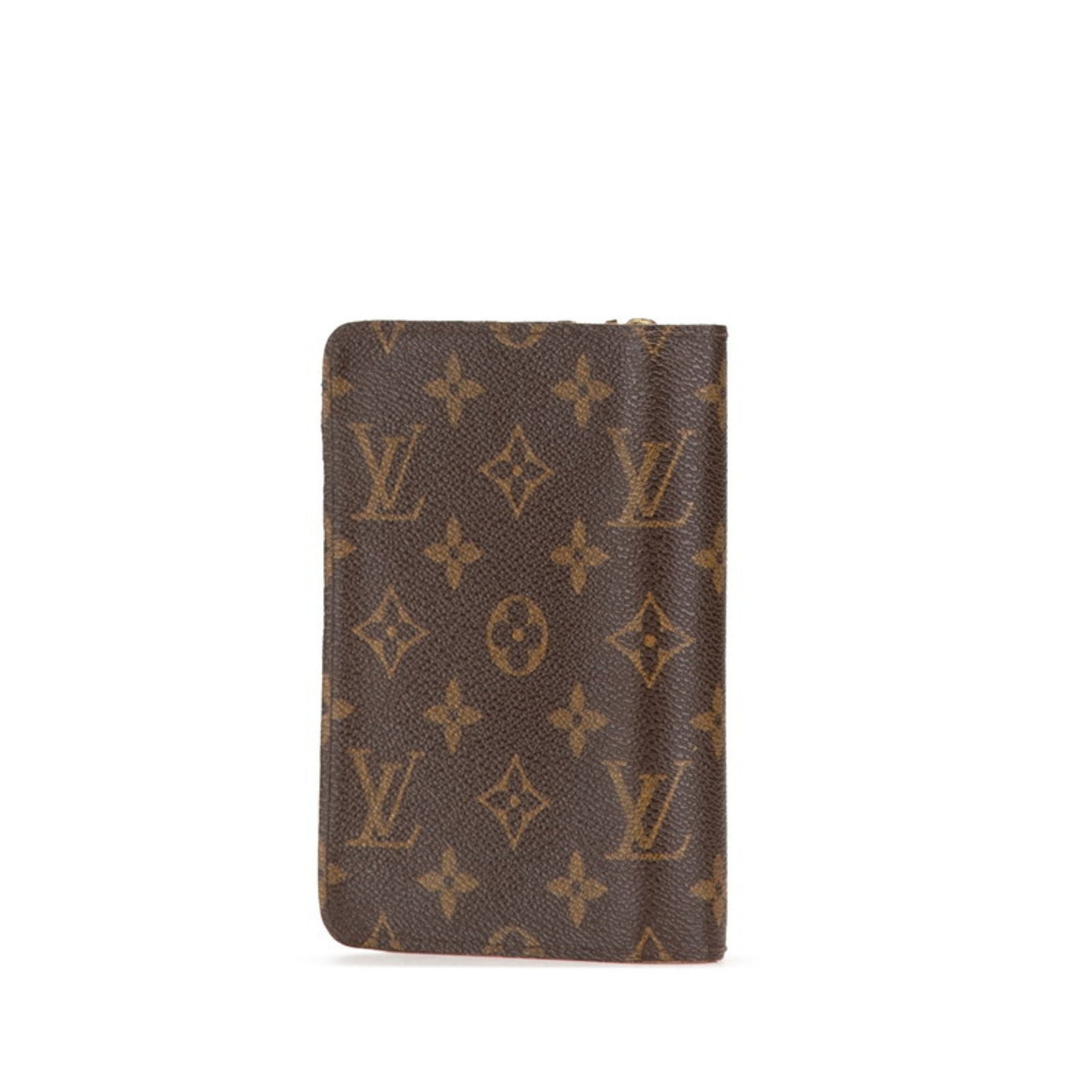 Louis Vuitton Monogram Porte Papier Zip Bifold Wallet Leather