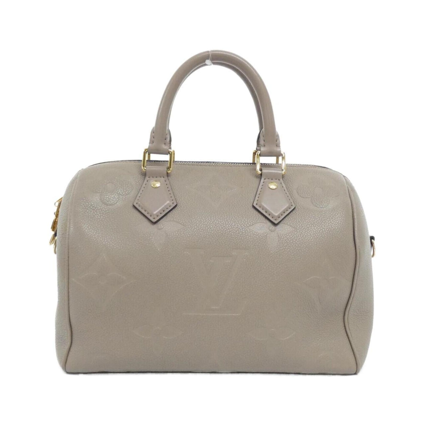 Louis Vuitton Monogram Empreinte Speedy Bandouliere Boston Bag