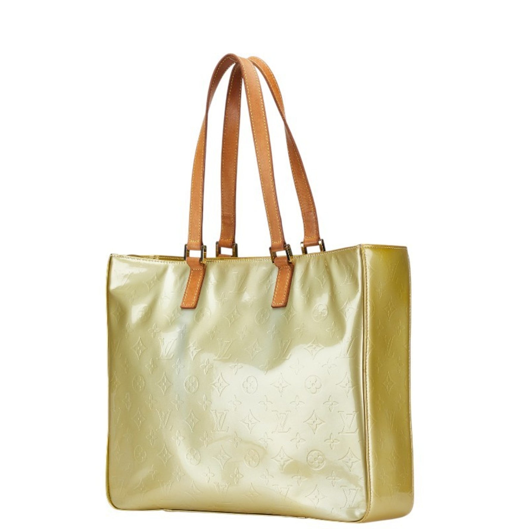 Louis Vuitton Monogram Vernis Columbus Tote Bag Patent Leather