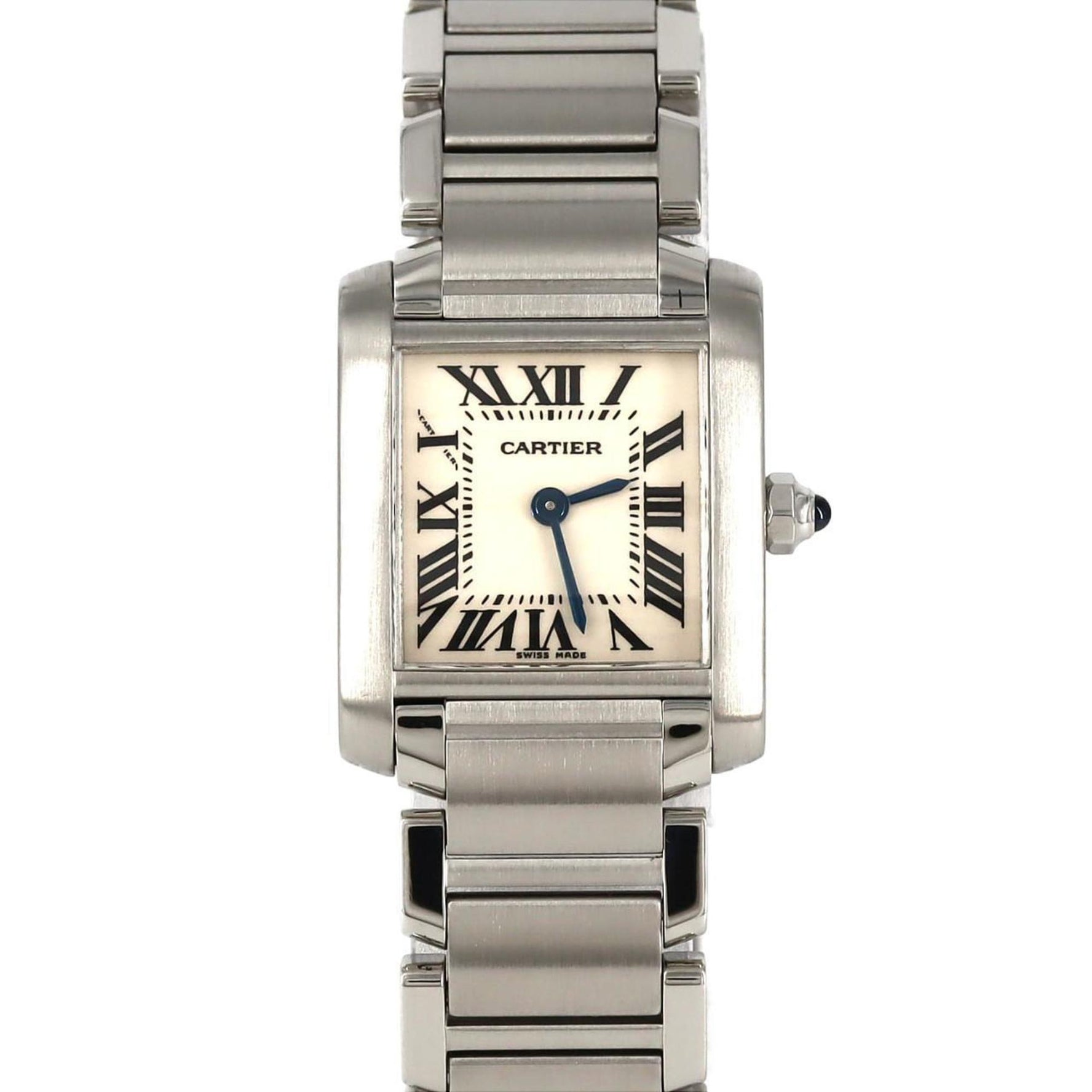 Cartier Tank Francaise SM SS Wristwatch Quartz