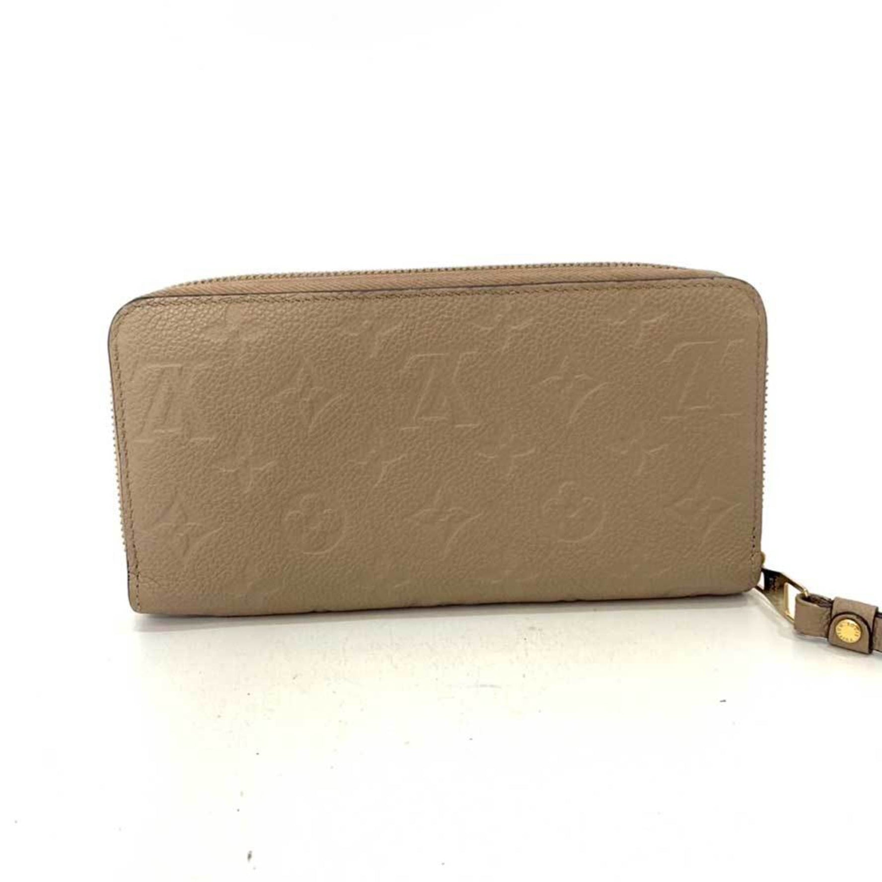 Louis Vuitton Zippy Wallet Tourterelle Long Monogram Empreinte LOUISVUITTON