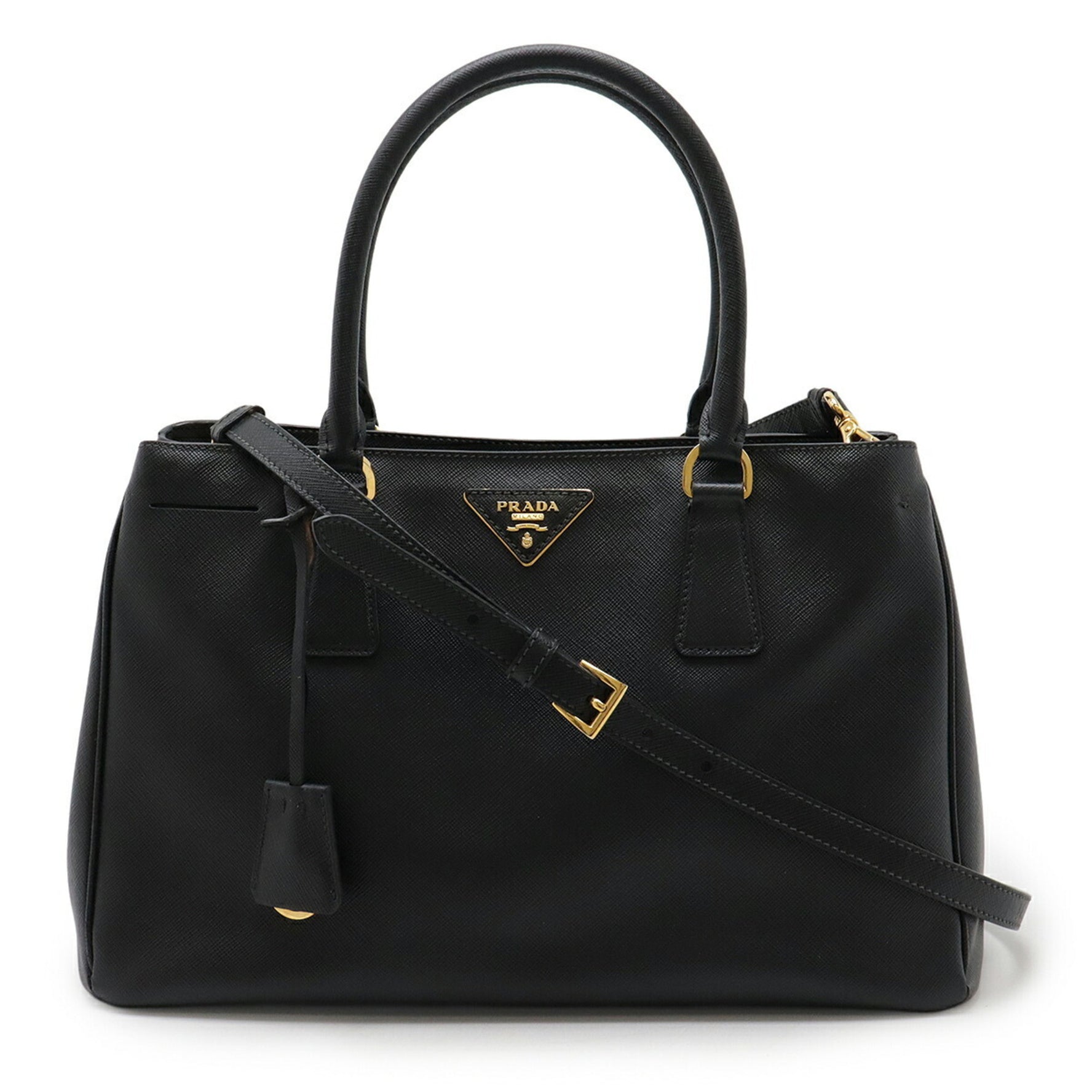 Prada Galleria handbag black