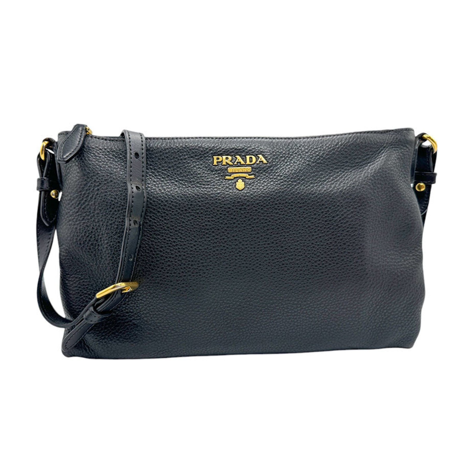 PRADA Shoulder Bag Leather