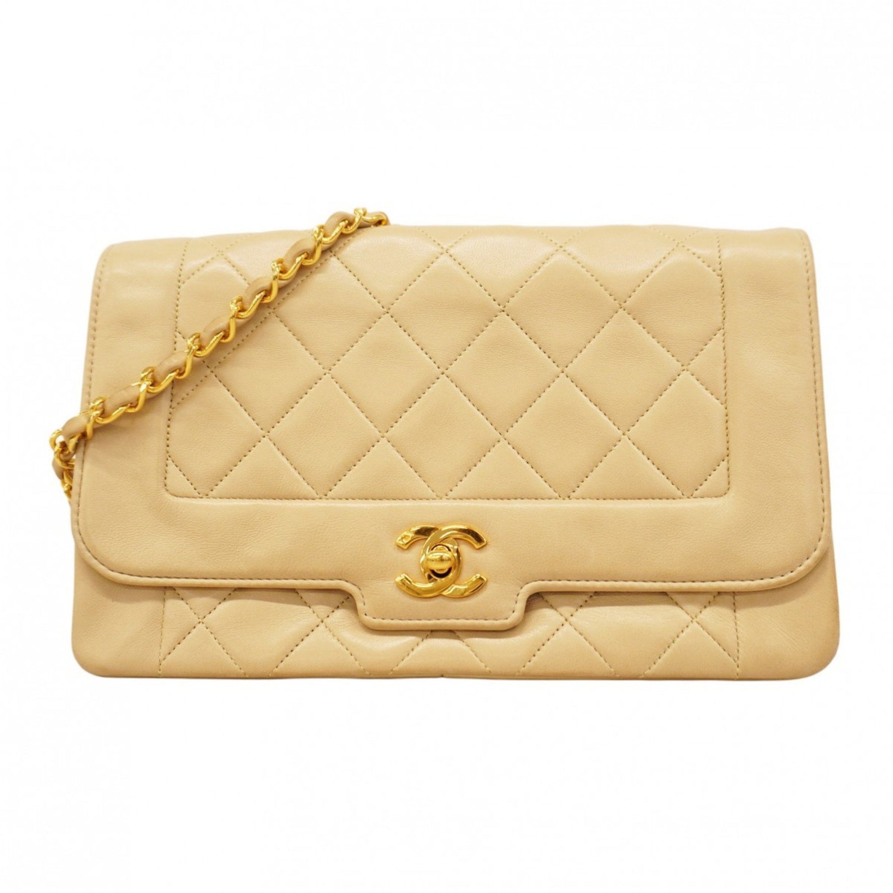 Chanel Matelasse Shoulder Bag with Chain Bag, Lambskin