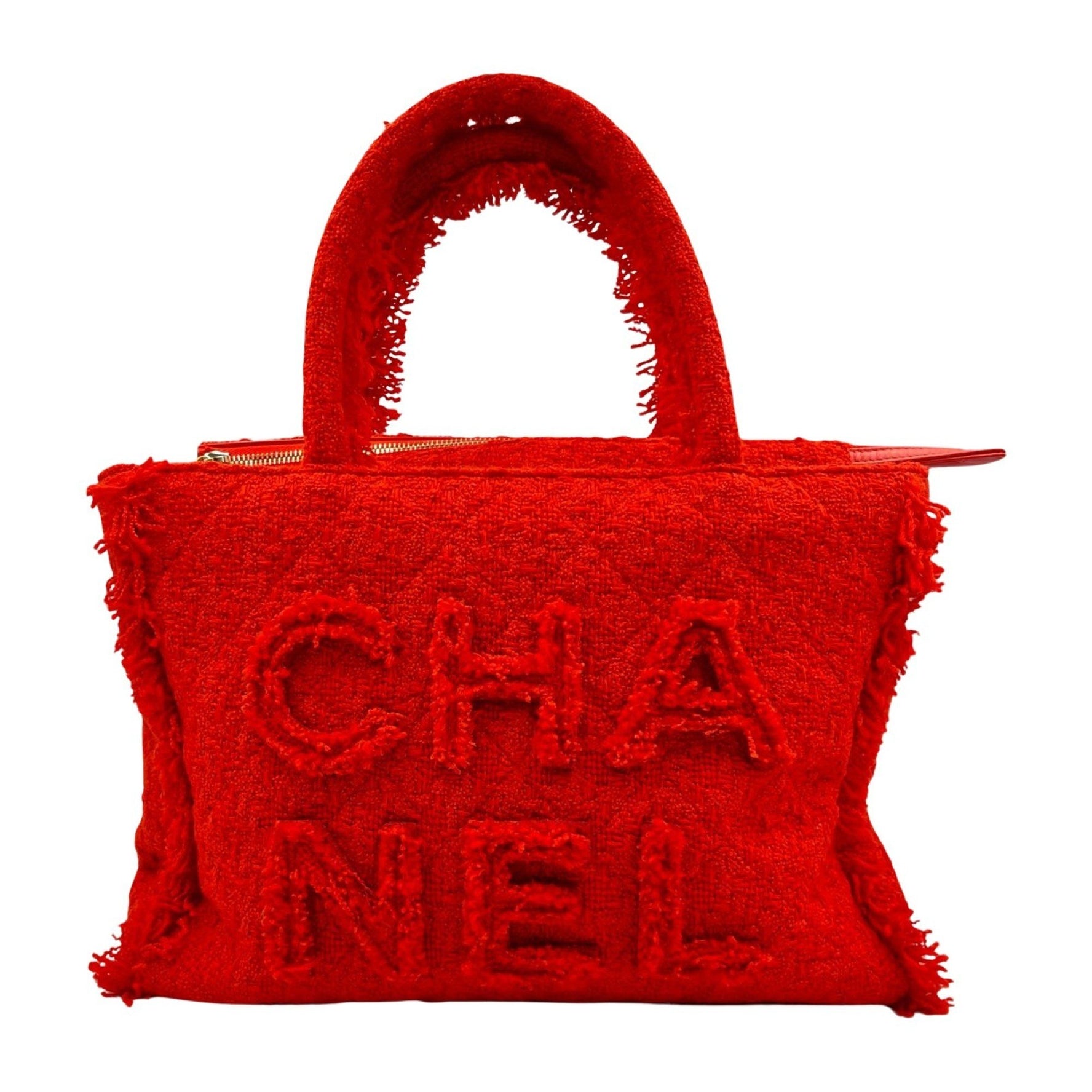 Chanel tote bag, tweed tweed