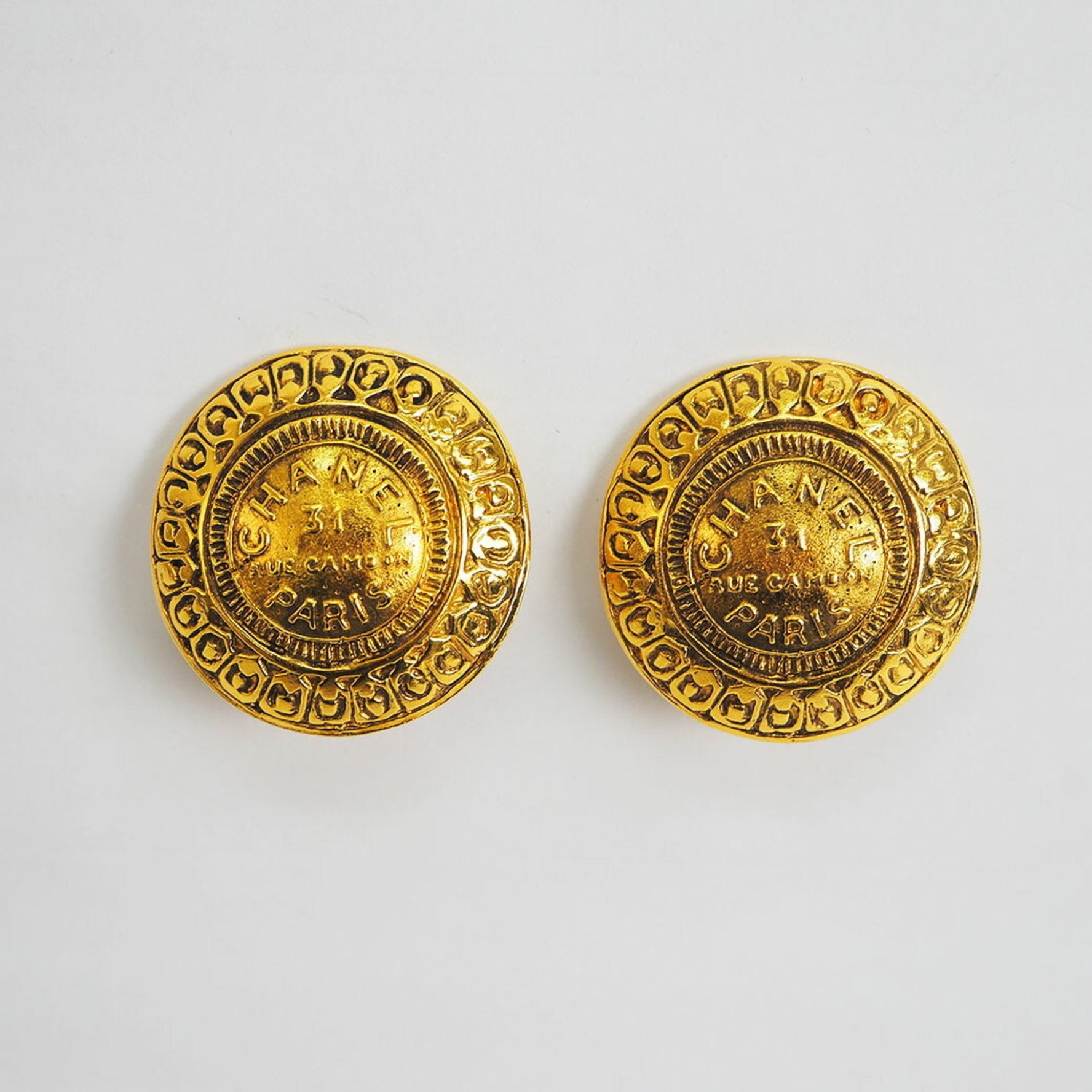 Chanel Round Cambon Earrings 31 Le