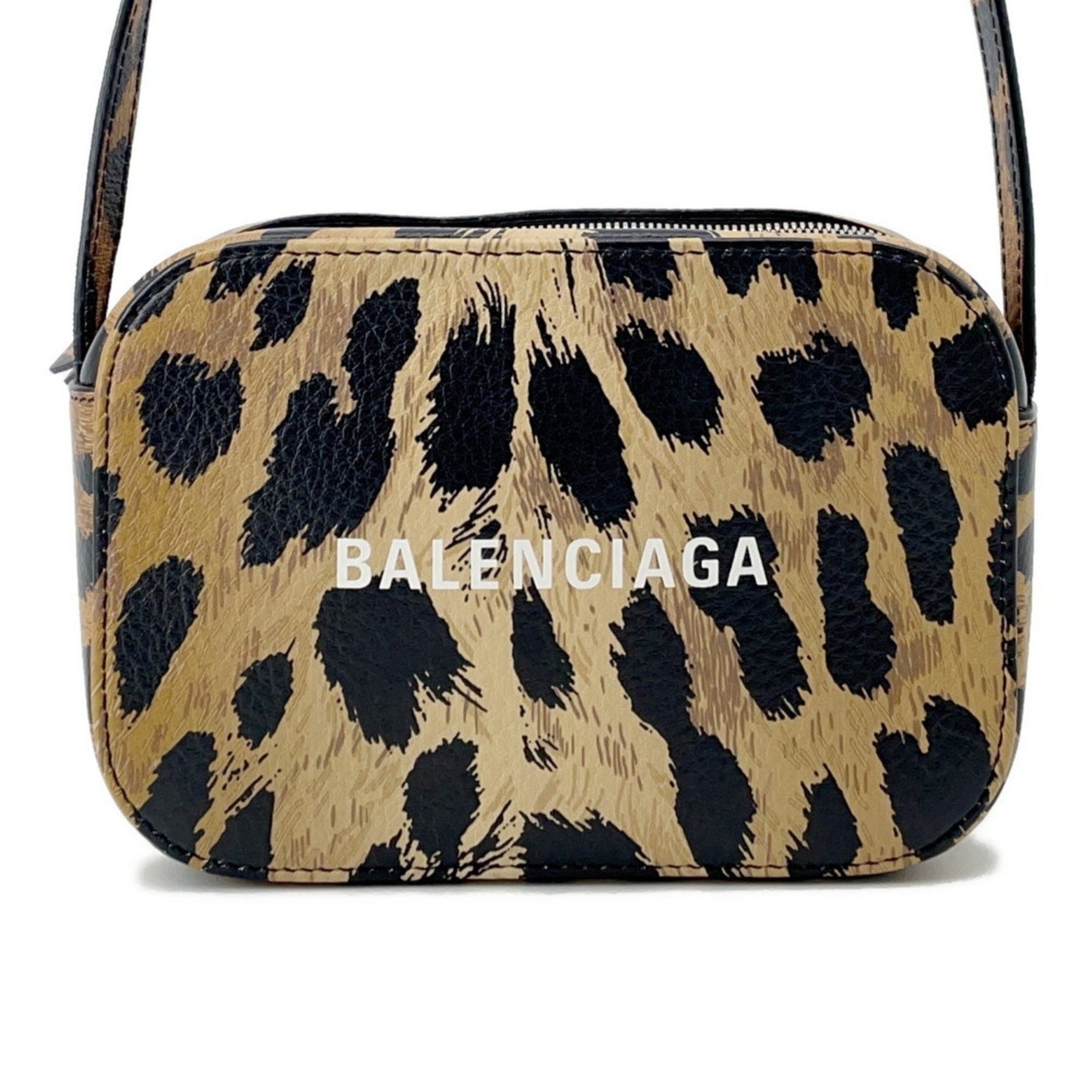 Balenciaga Everyday Camera Bag XS Leopard Print Shoulder
