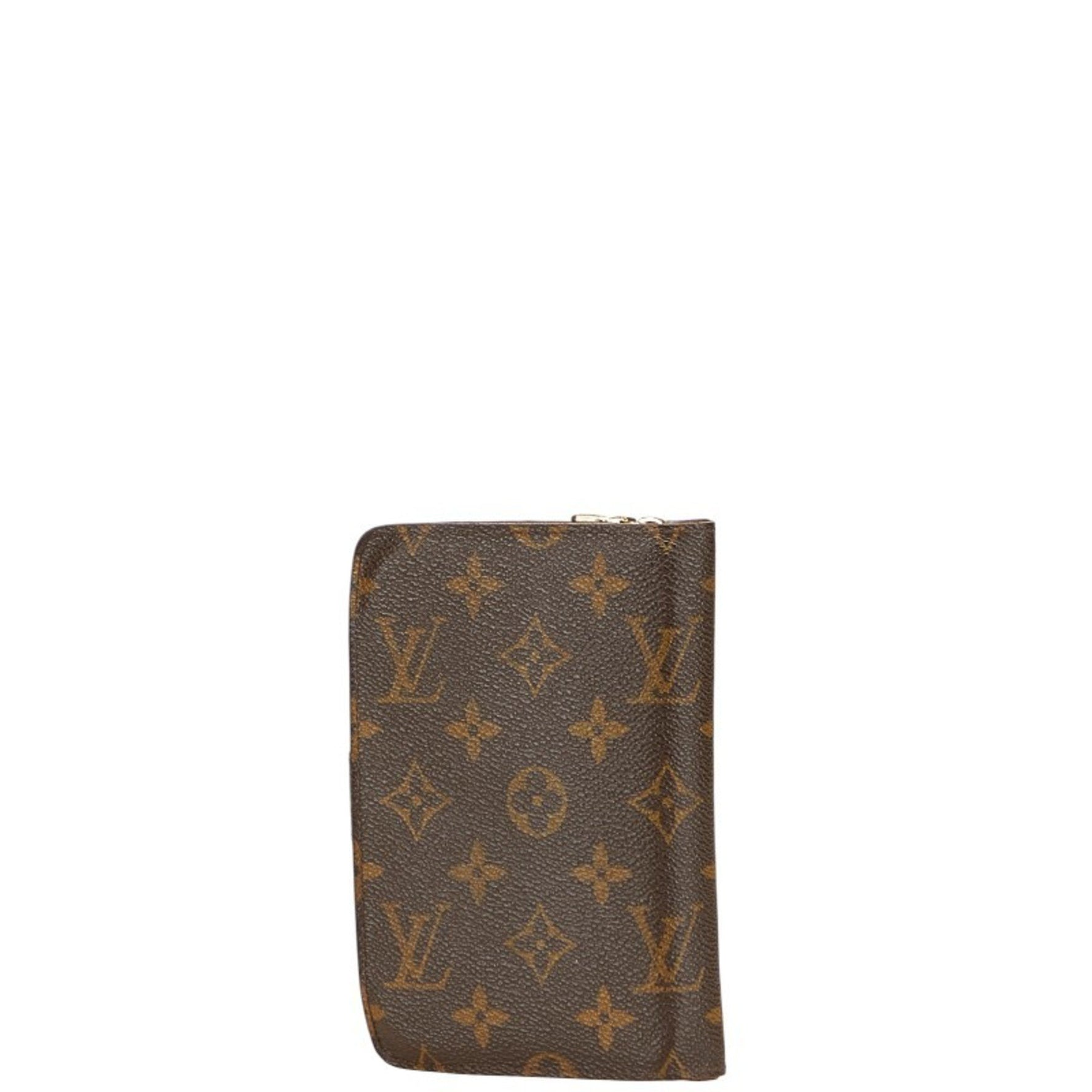 Louis Vuitton Monogram Porte Papier Zip Bifold Wallet PVC Leather LOUIS VUITTON