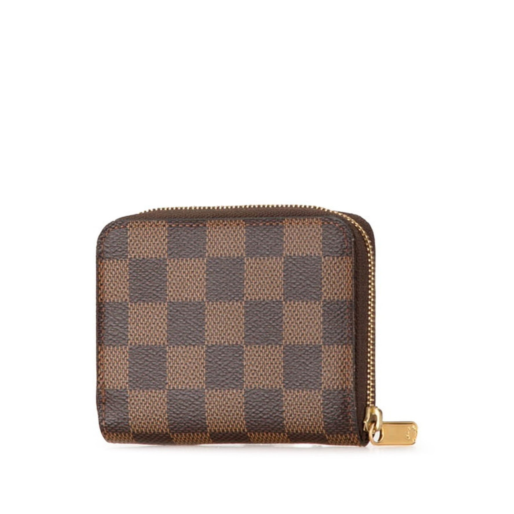 Louis Vuitton Damier Zippy Coin Purse Case PVC