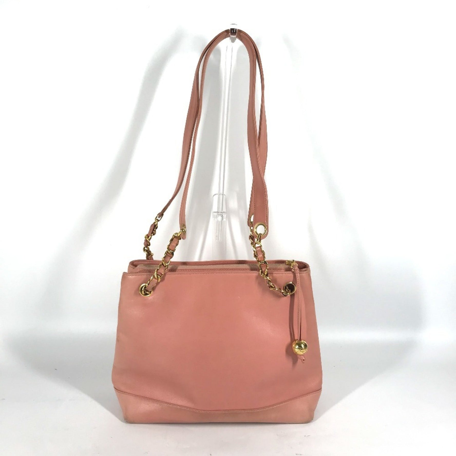 CHANEL Shoulder Bag CC Coco Mark Chain Tote Leather