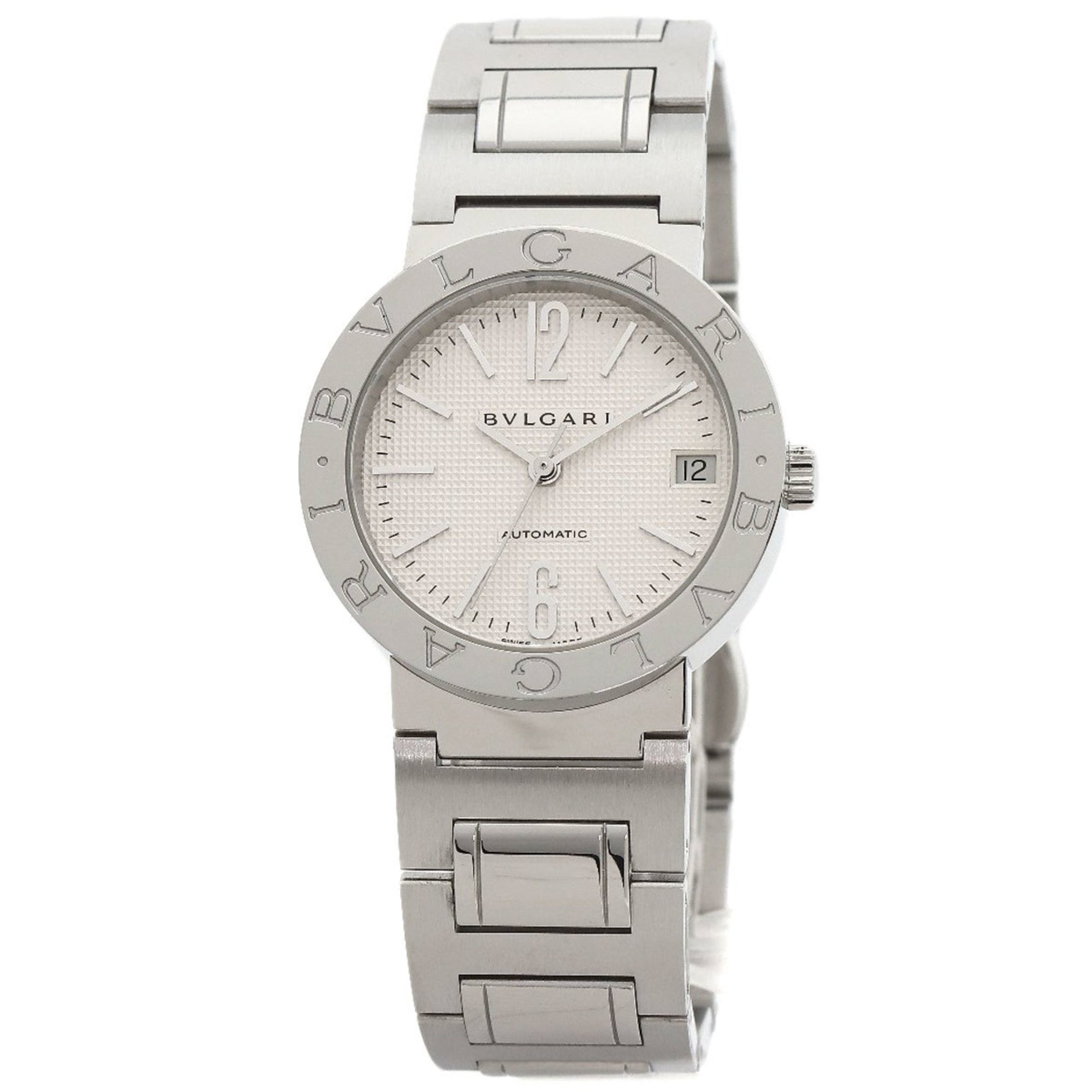 BVLGARI N Wristwatch Stainless Steel SS