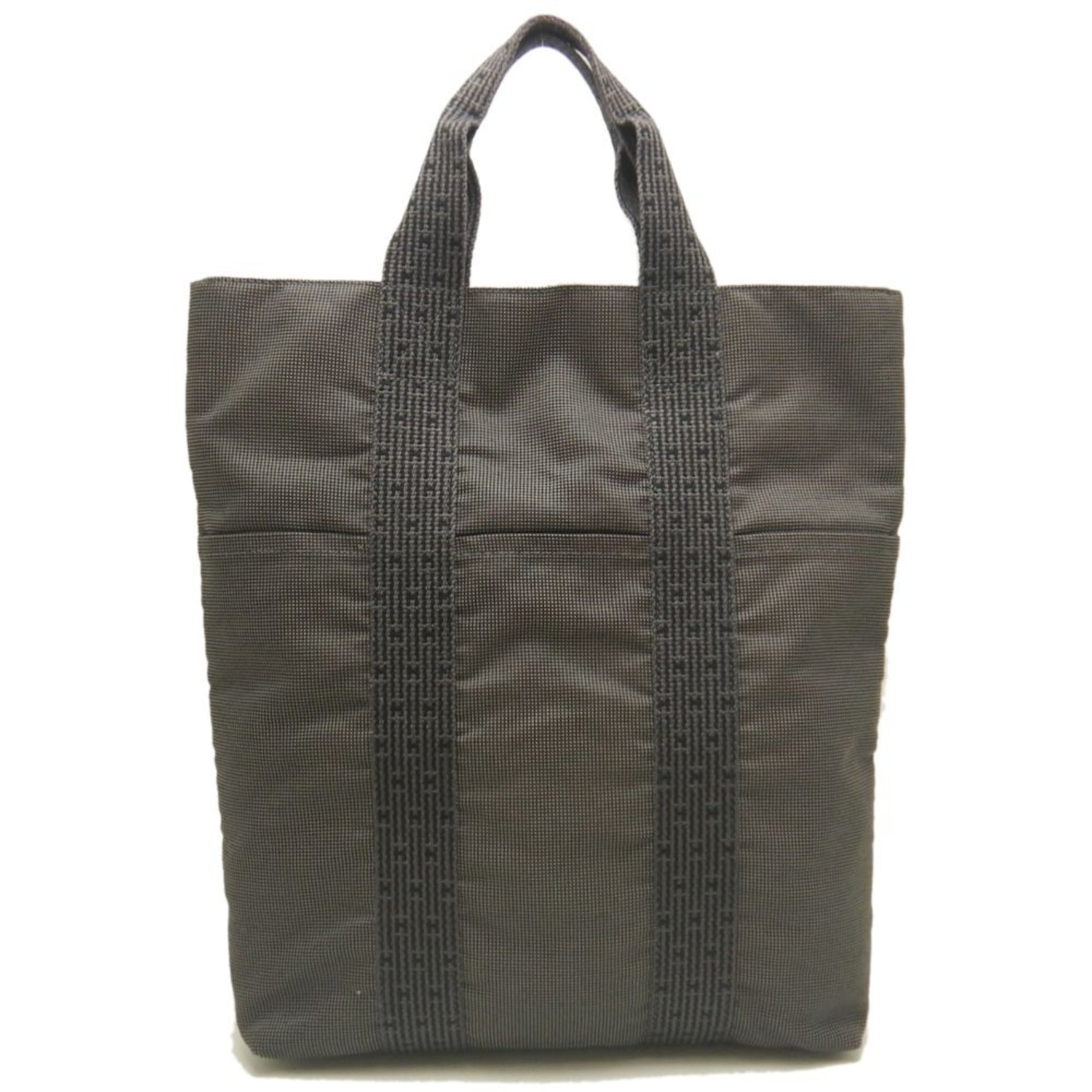 HERMES Air Line Cabas Tote Bag, Polyester, Men's