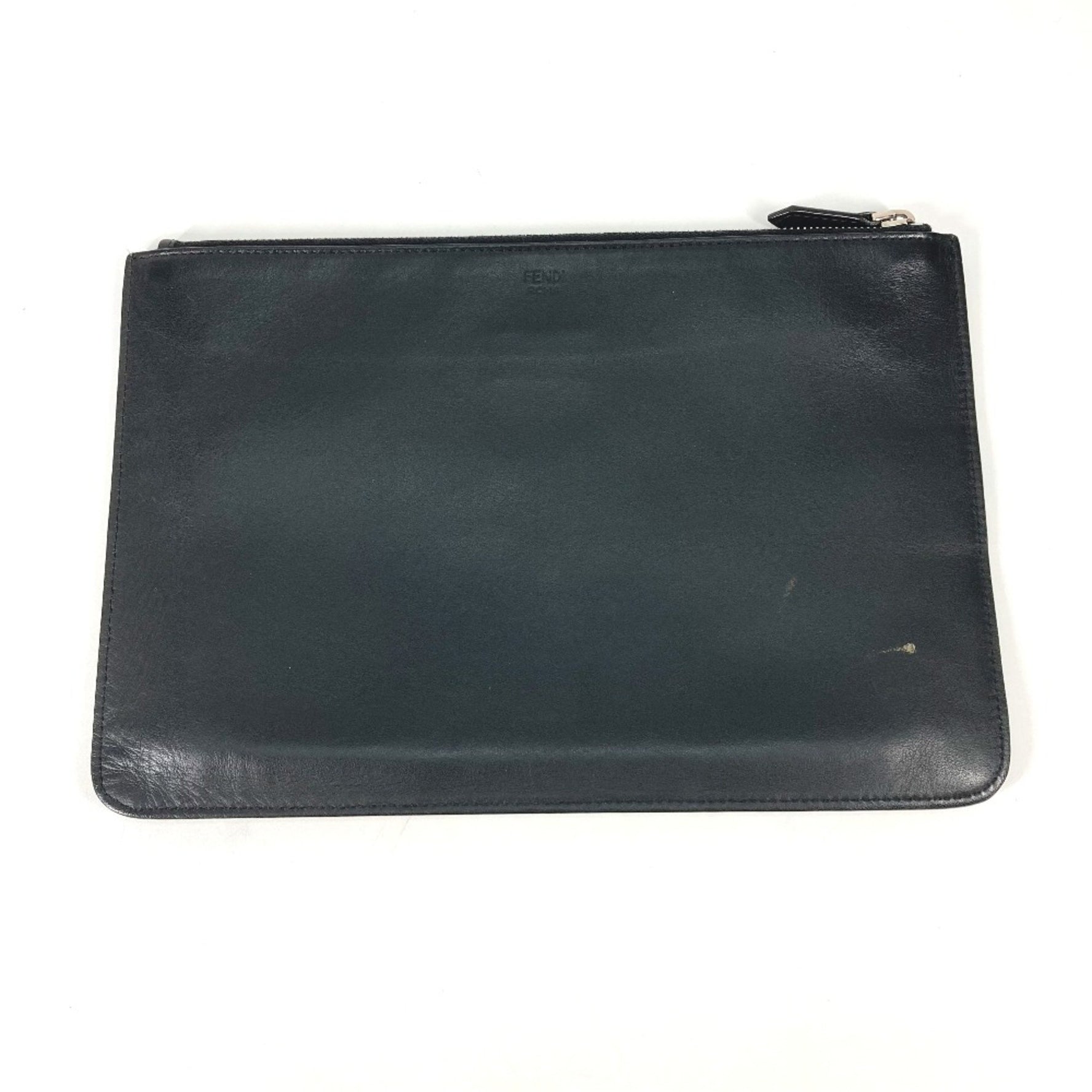 Fendi pouch bag Clutch bag yellow