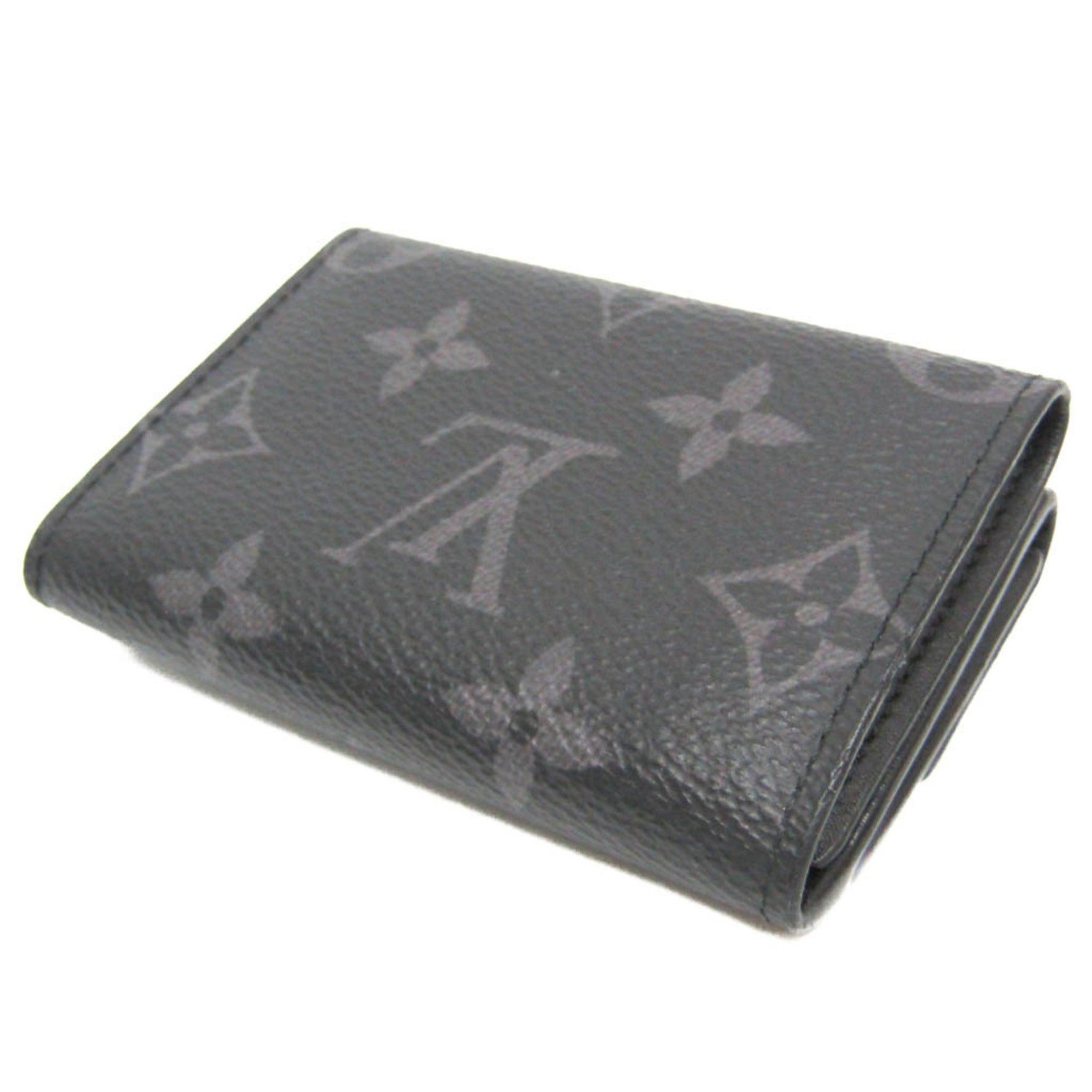 Louis Vuitton Monogram Eclipse Discovery Compact Wallet Men,Women Monogram Eclipse Wallet (tri-fold) Monogram Eclipse