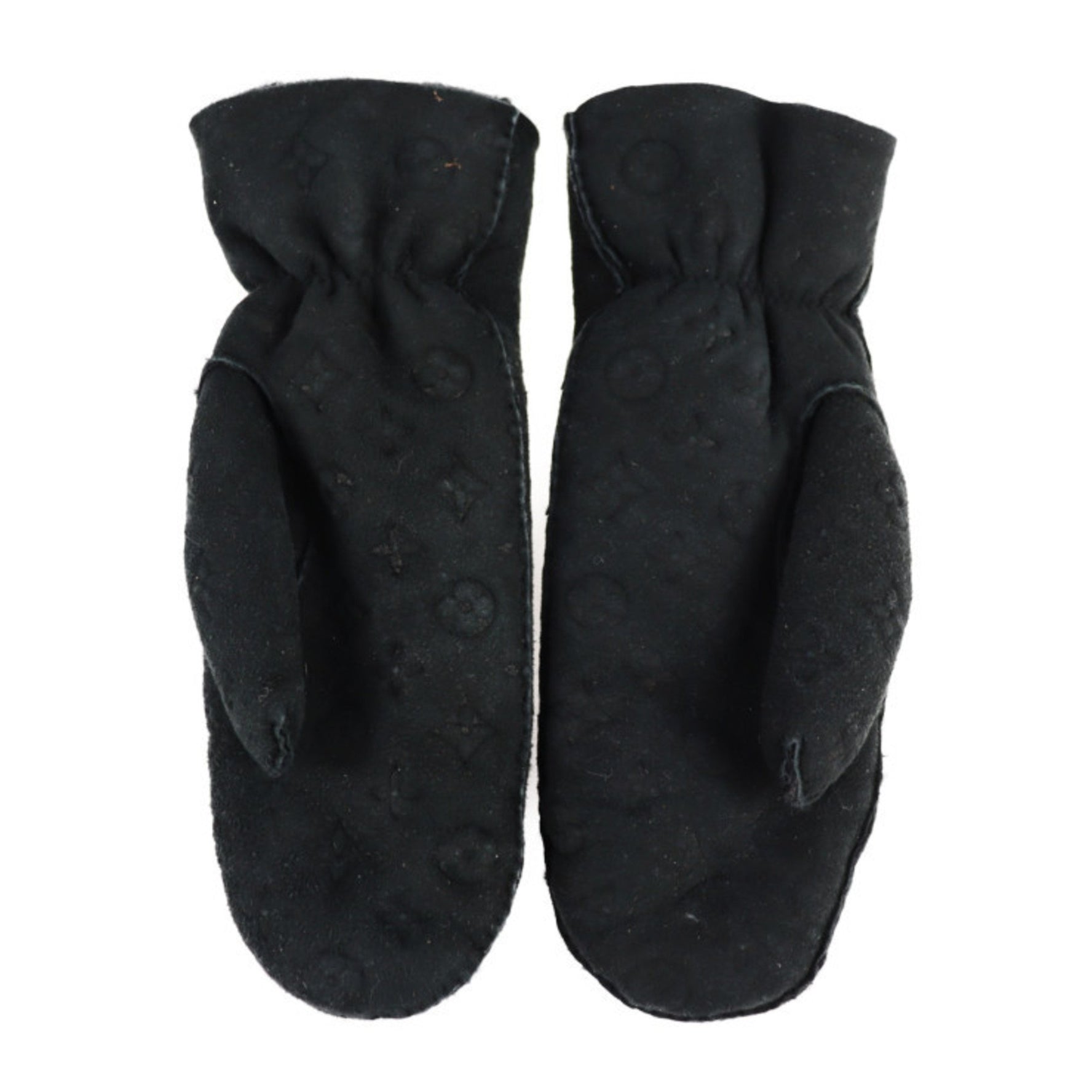 Louis Vuitton Muff Shearling Lamb Gloves Mouton Mitten