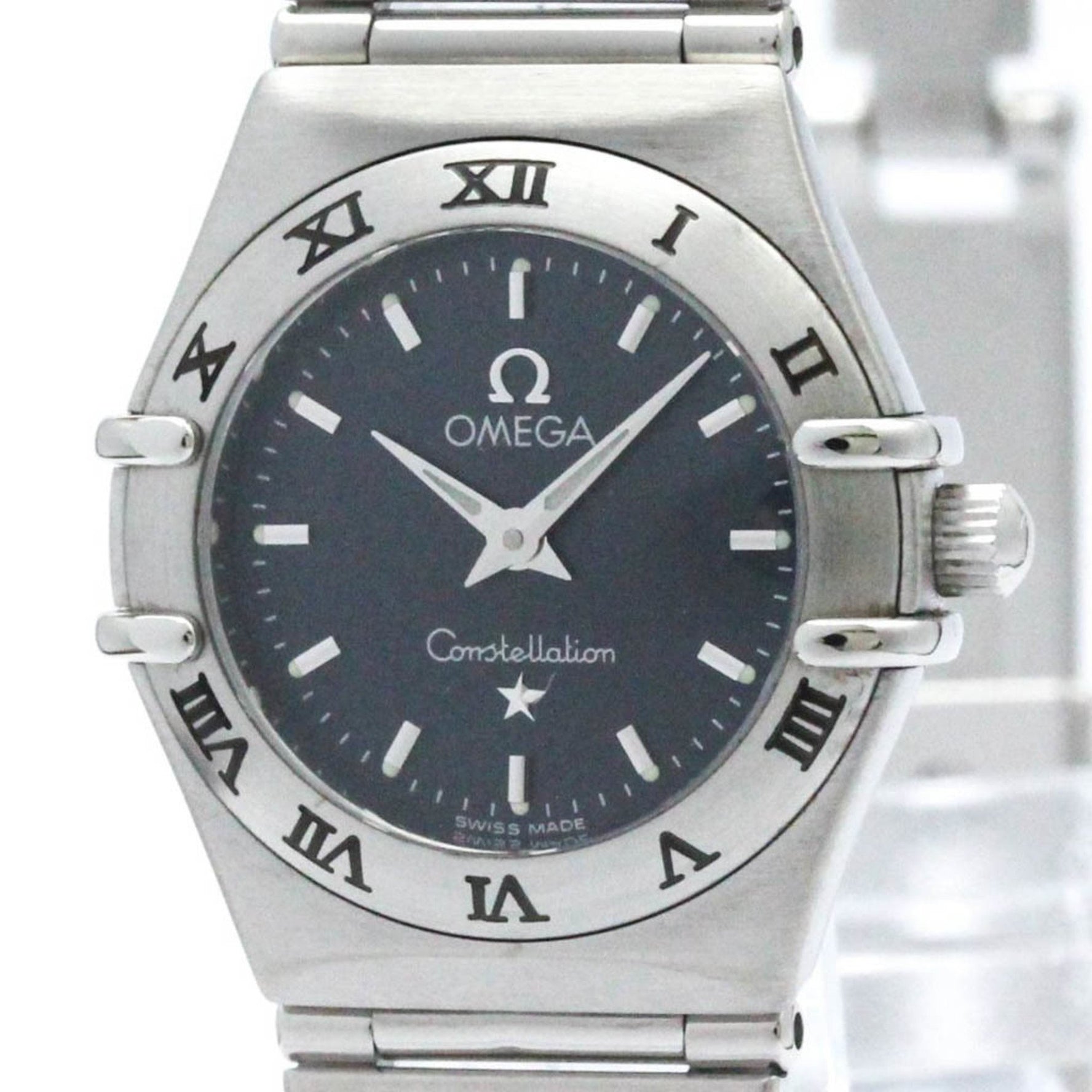 Polished OMEGA Constellation Steel Quartz Ladies Watch 1562.40