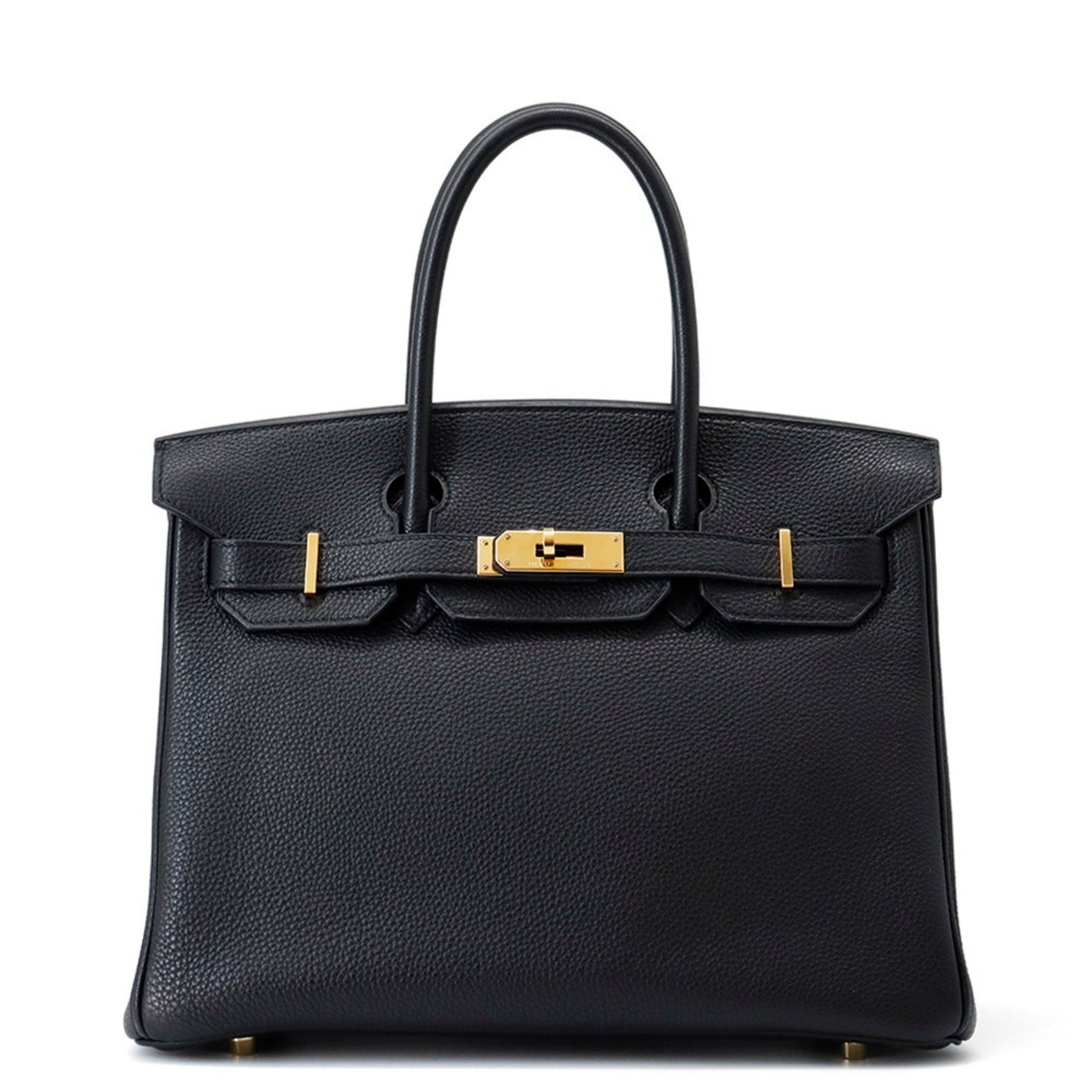 Hermes Birkin 30 Black Togo with J Stamp, Handbag,