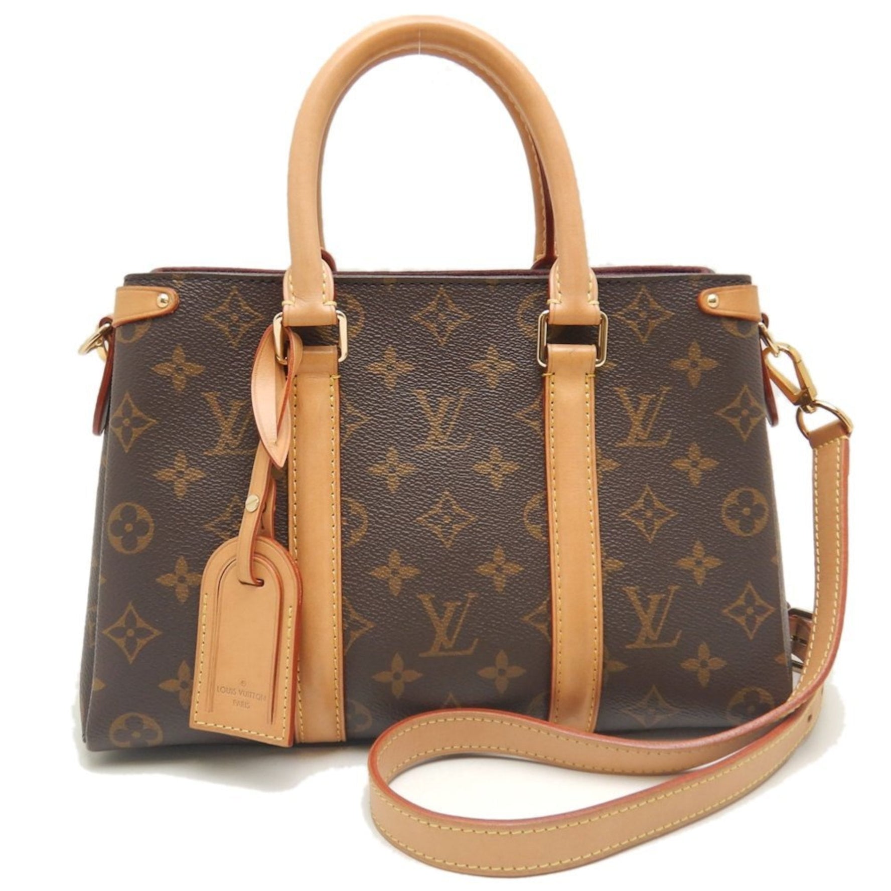 LOUIS VUITTON Monogram Soufflot BB Handbag