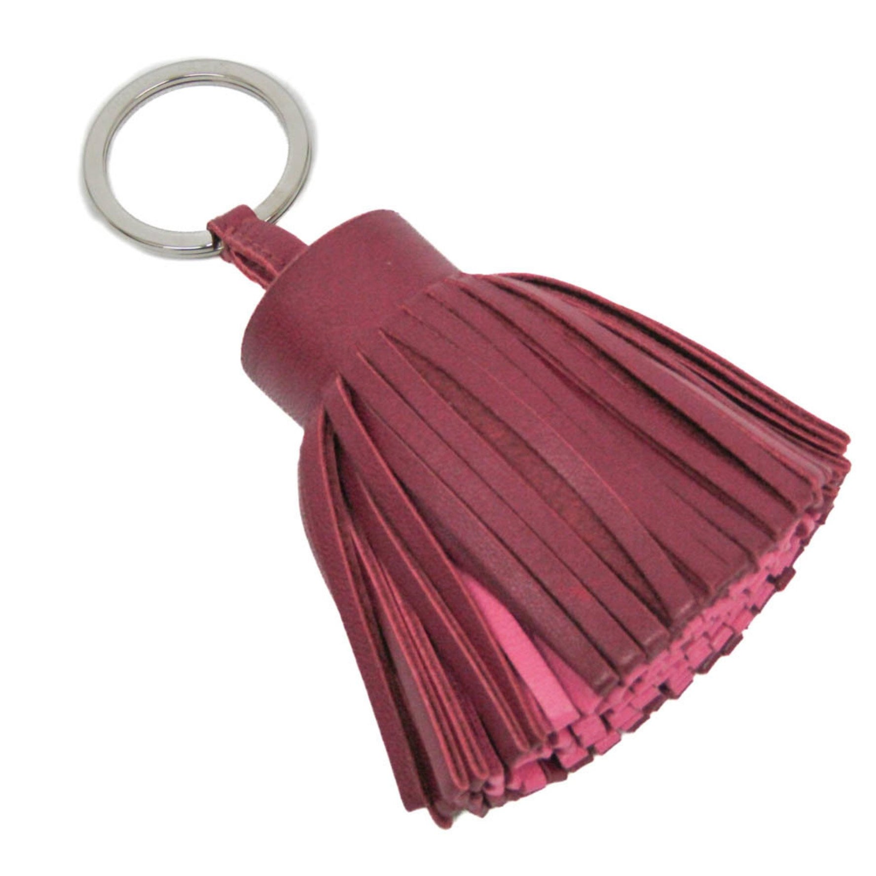 Hermes Carmen Keyring (Pink,Wine)
