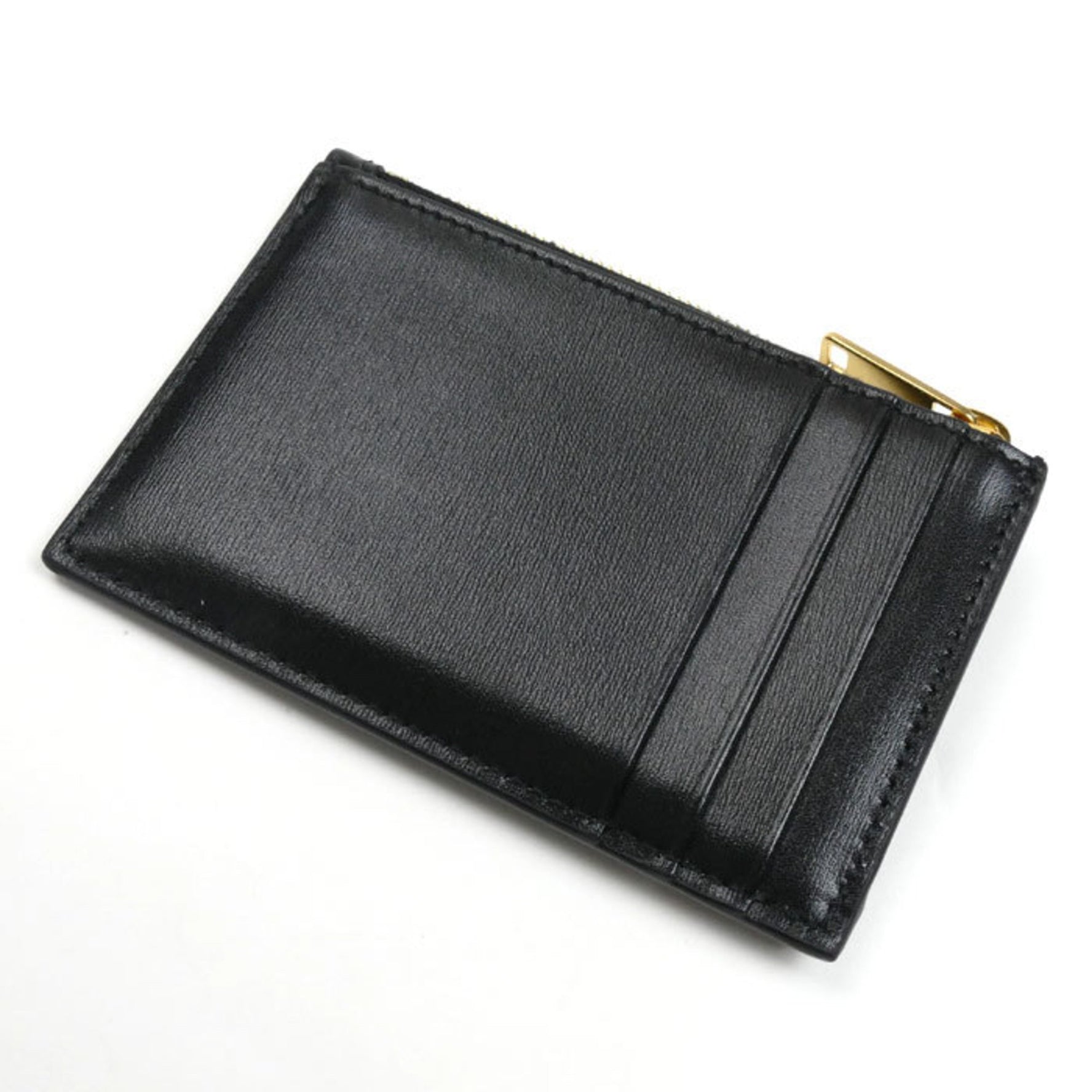 CELINE Triomphe Leather Cuir Coin Case