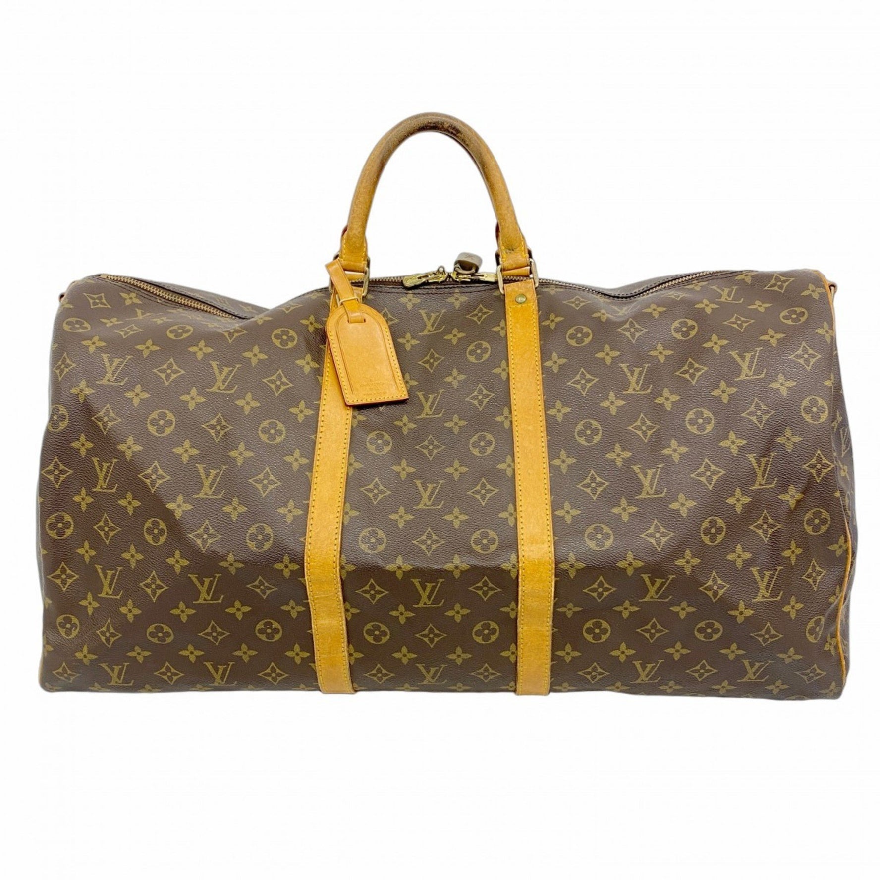 Louis Vuitton Monogram Keepall Bandouliere 60 Boston Bag Men's and