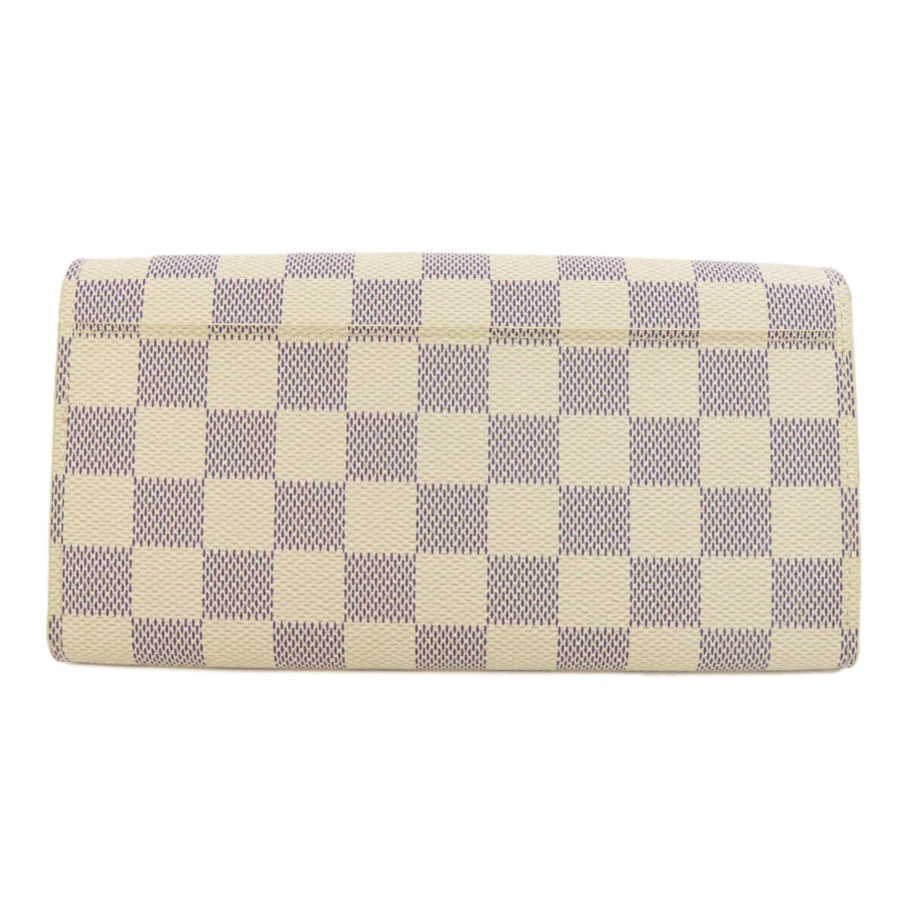 Louis Vuitton Portefeuille Sarah Long Wallet Damier Canvas