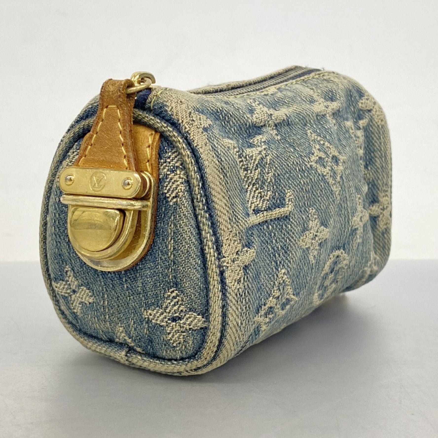 Louis Vuitton Monogram Denim Truth Speedy PM Pouch
