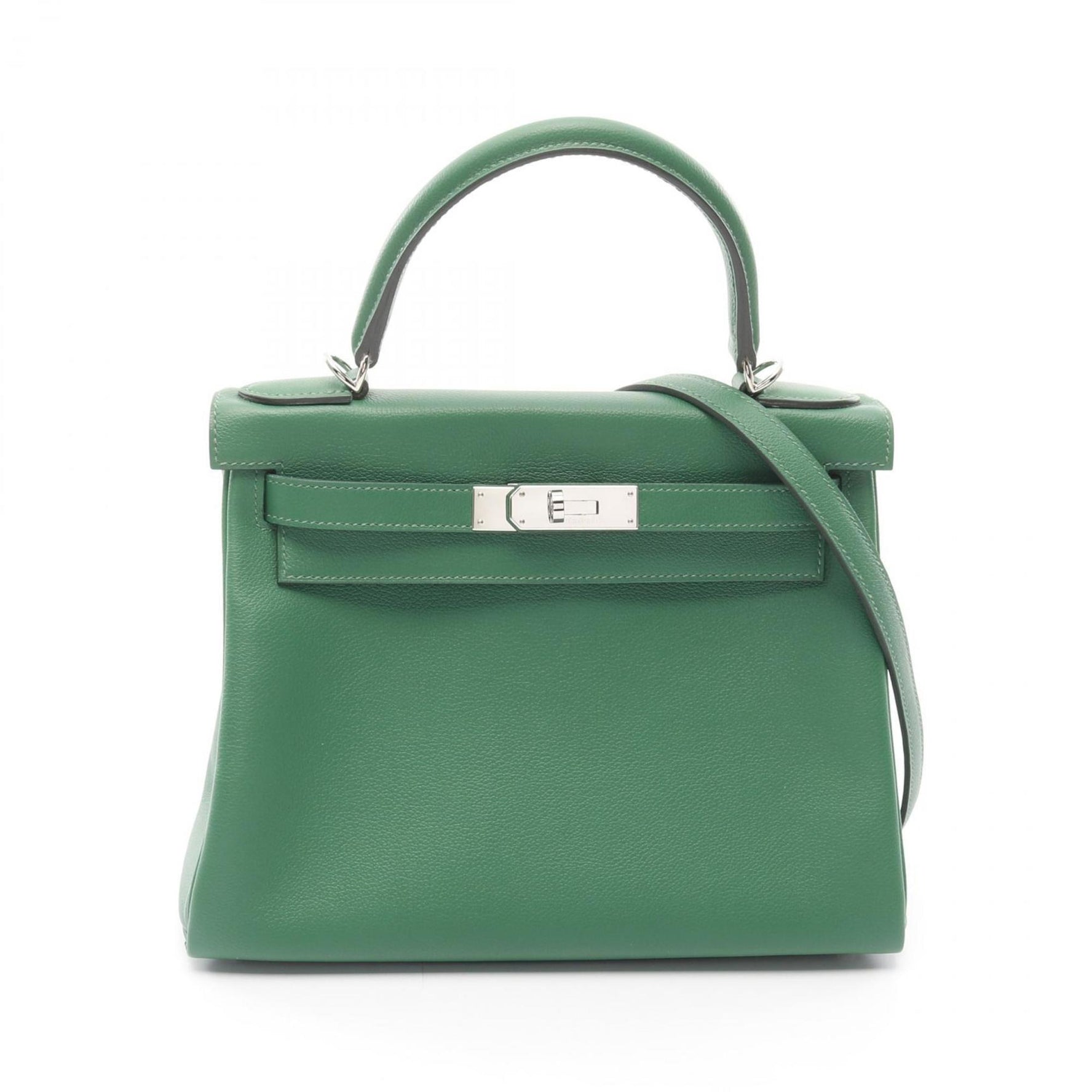 Hermes Kelly 28 Handbag Leather Evercolor