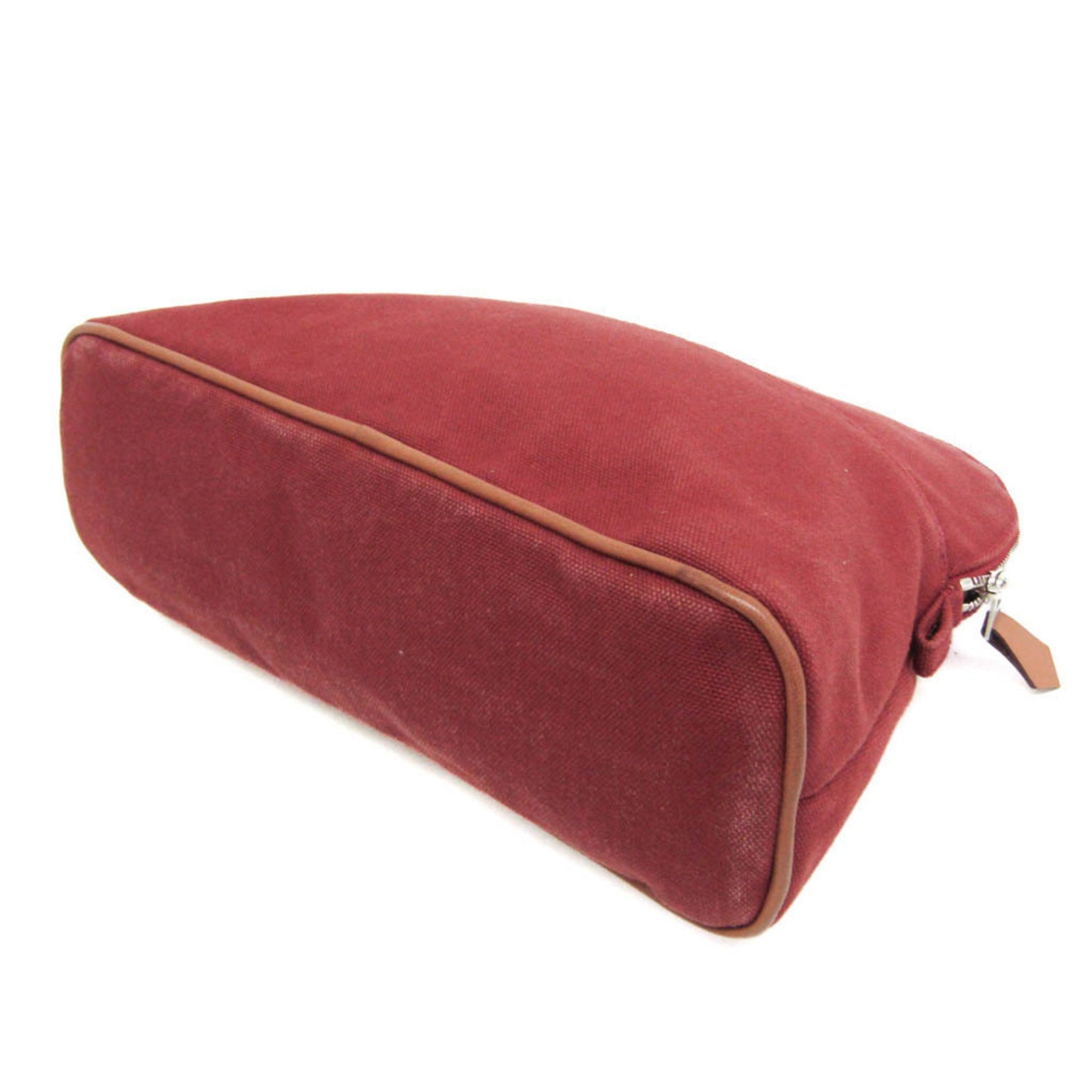 Hermes Bolide Pouch MM Cotton,Leather Pouch