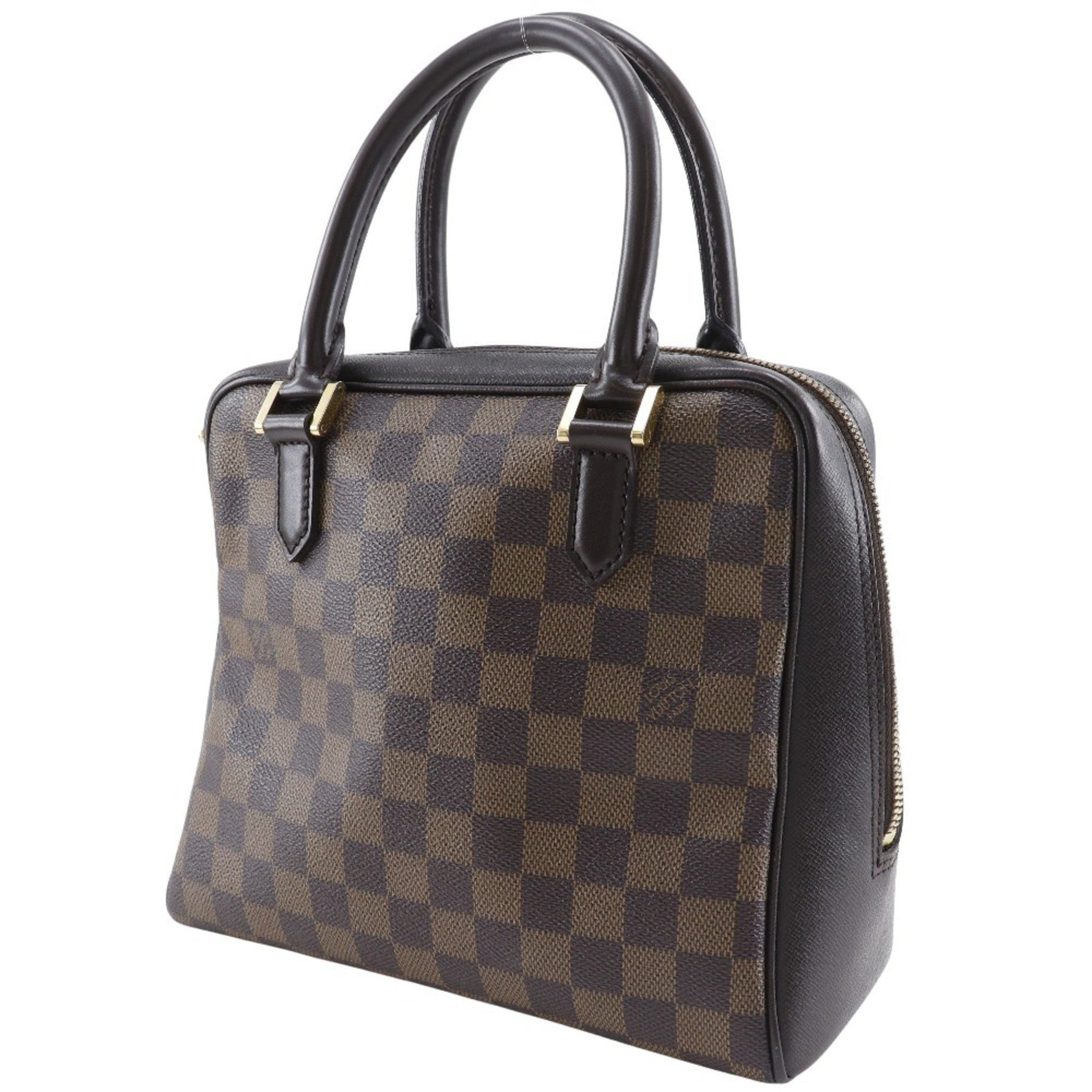 Louis Vuitton Triana Handbag Damier Canvas 1998 Double