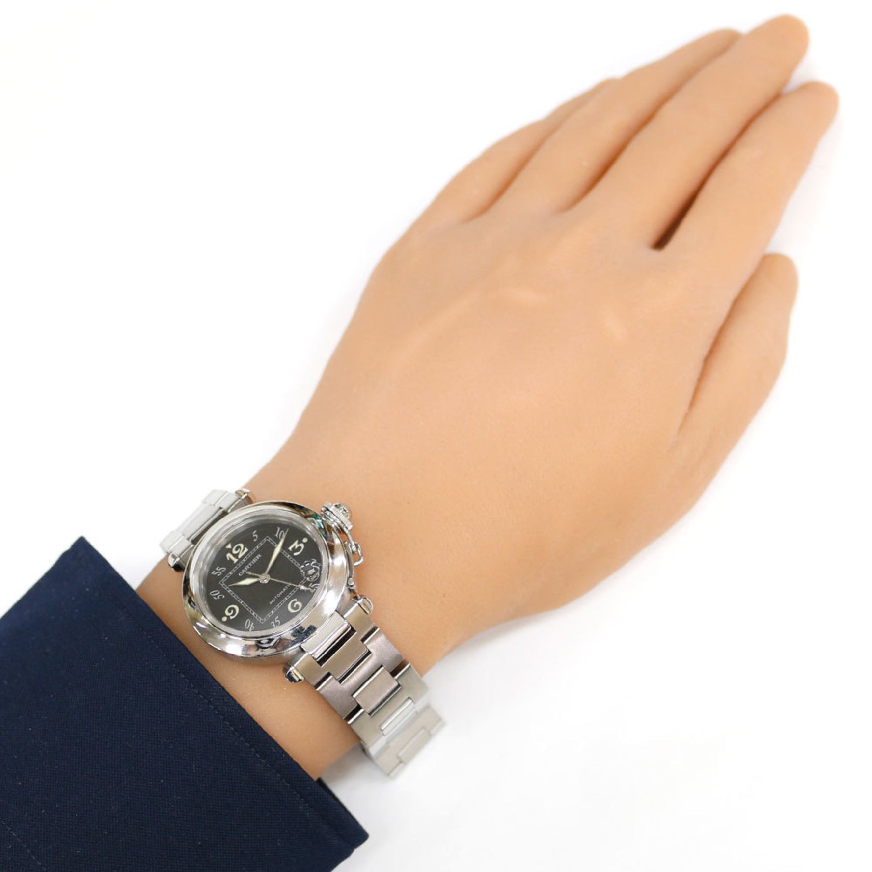 Cartier Pasha Watch, Stainless Steel 2324, Automatic, Unisex, Overhauled