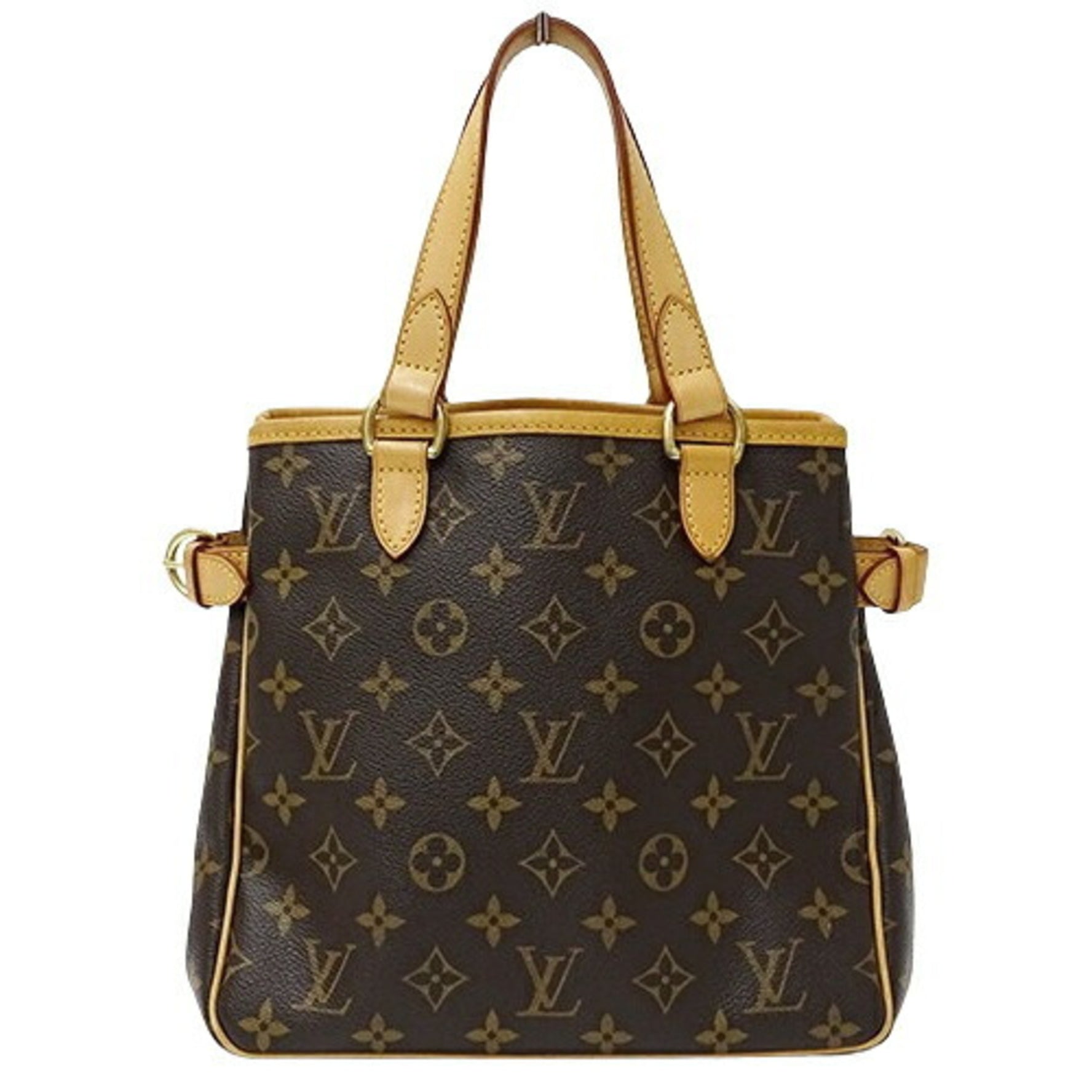 Louis Vuitton Monogram Tote Bag Handbag Batignolles Brown