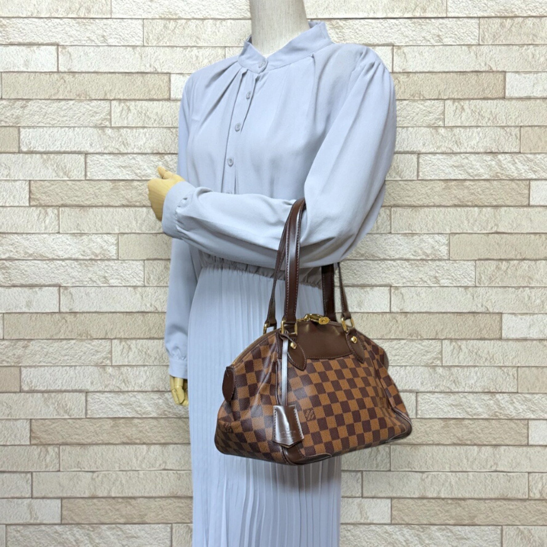 Louis Vuitton Verona MM Damier Handbag Canvas