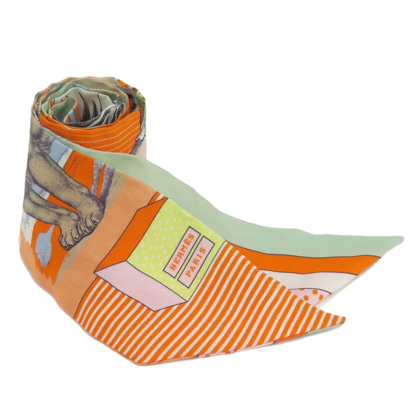 Hermes Twilly Scarf Silk