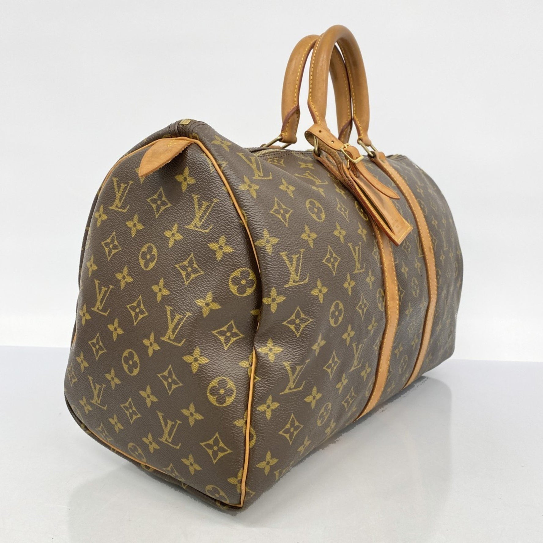 Louis Vuitton Monogram Keepall 45 Boston Bag Men's and