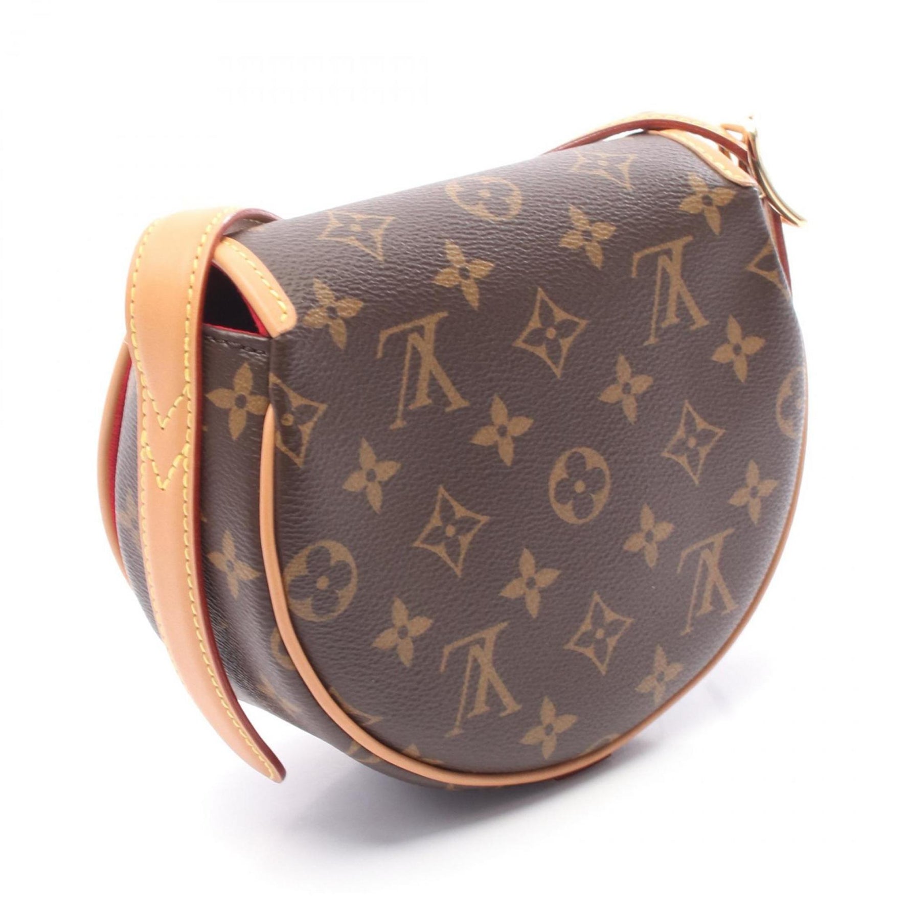Louis Vuitton Tan Blanc Shoulder Bag, Coated Canvas and Leather, Monogram