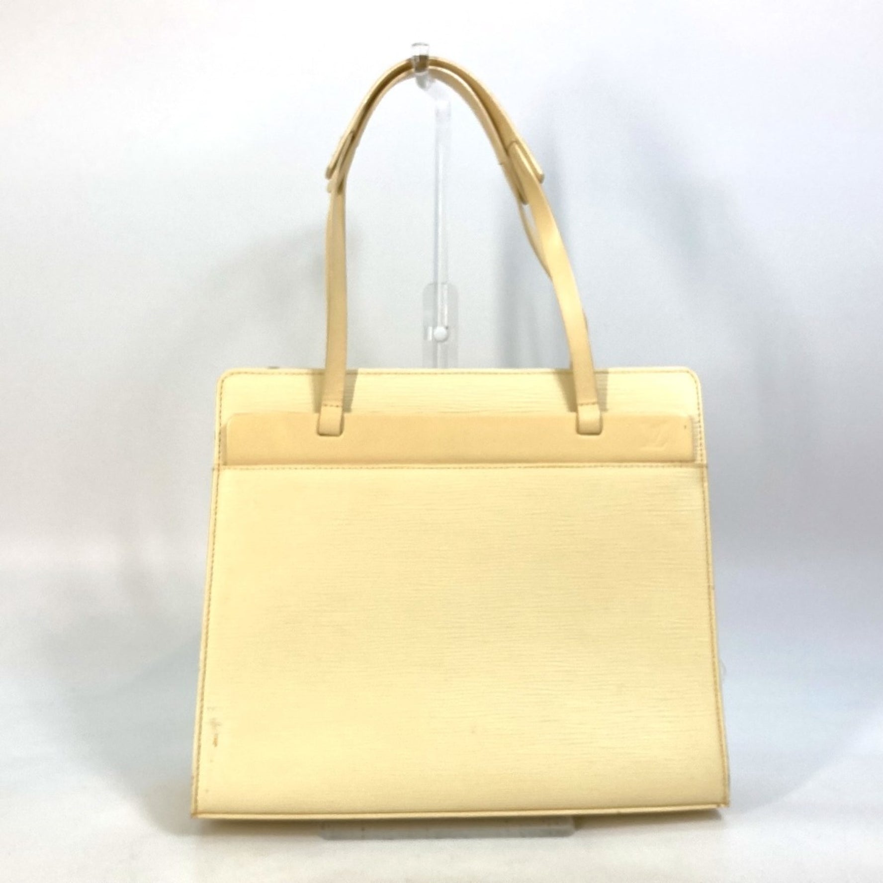 Louis Vuitton Epi Croisette PM Tote Bag Shoulder Leather Vanille Yellow