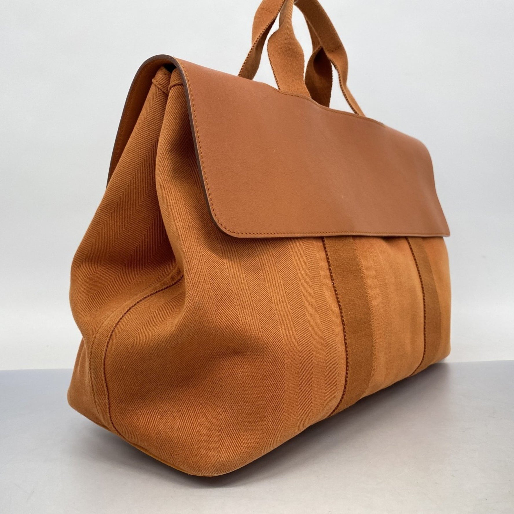 Hermes Hermès Valparaiso MM Tote Bag in Toile Chevron