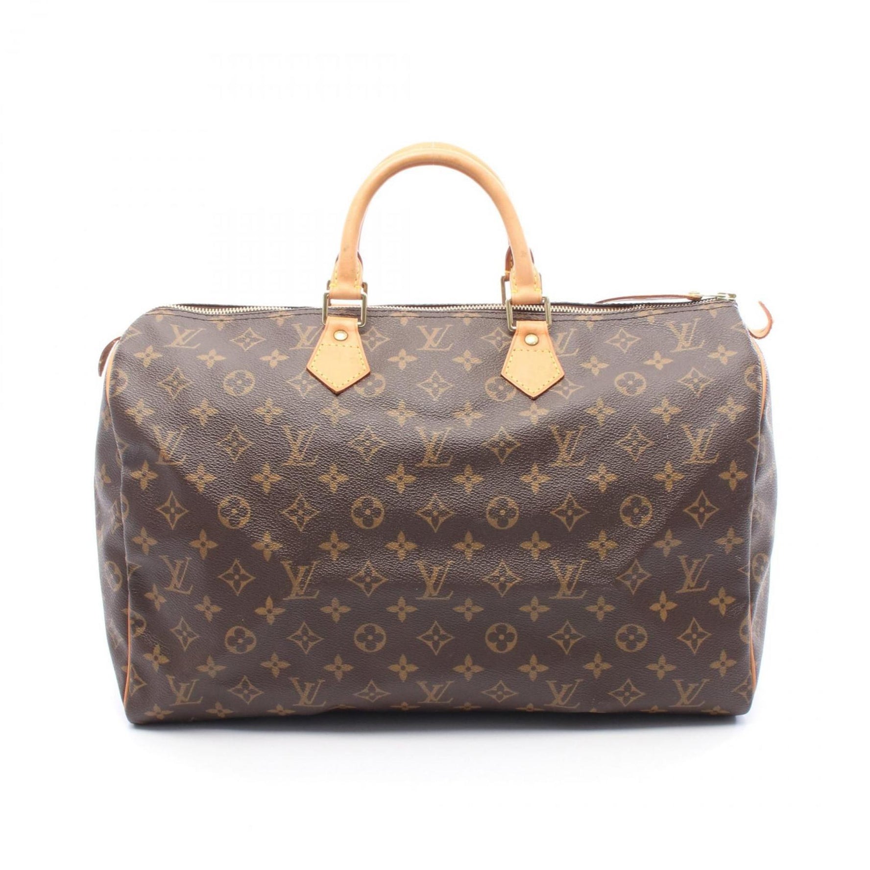 Louis Vuitton Speedy 40 Handbag, Coated Canvas and Leather, Monogram