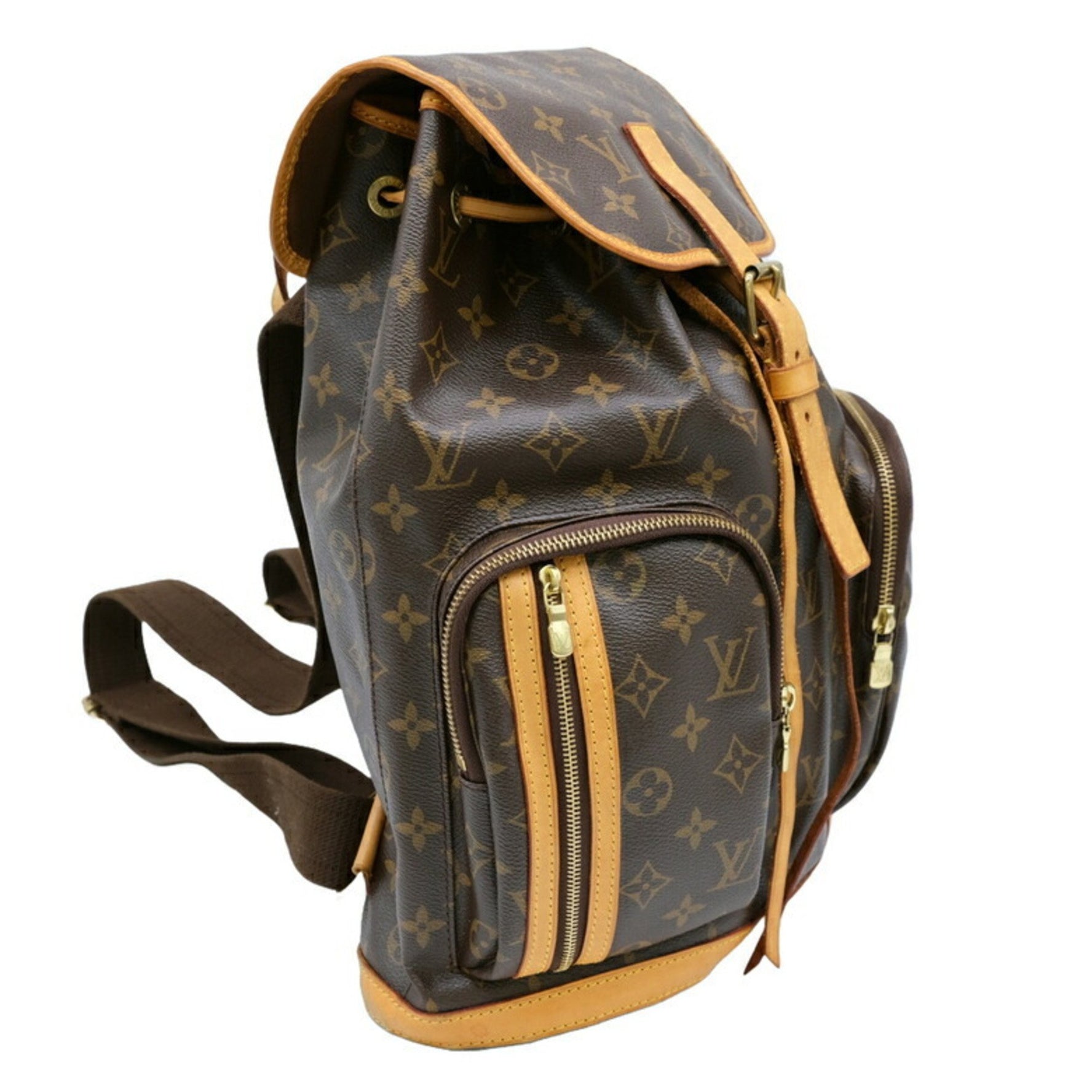 Louis Vuitton Sacado Bosphore Monogram Backpack Rucksack Leather