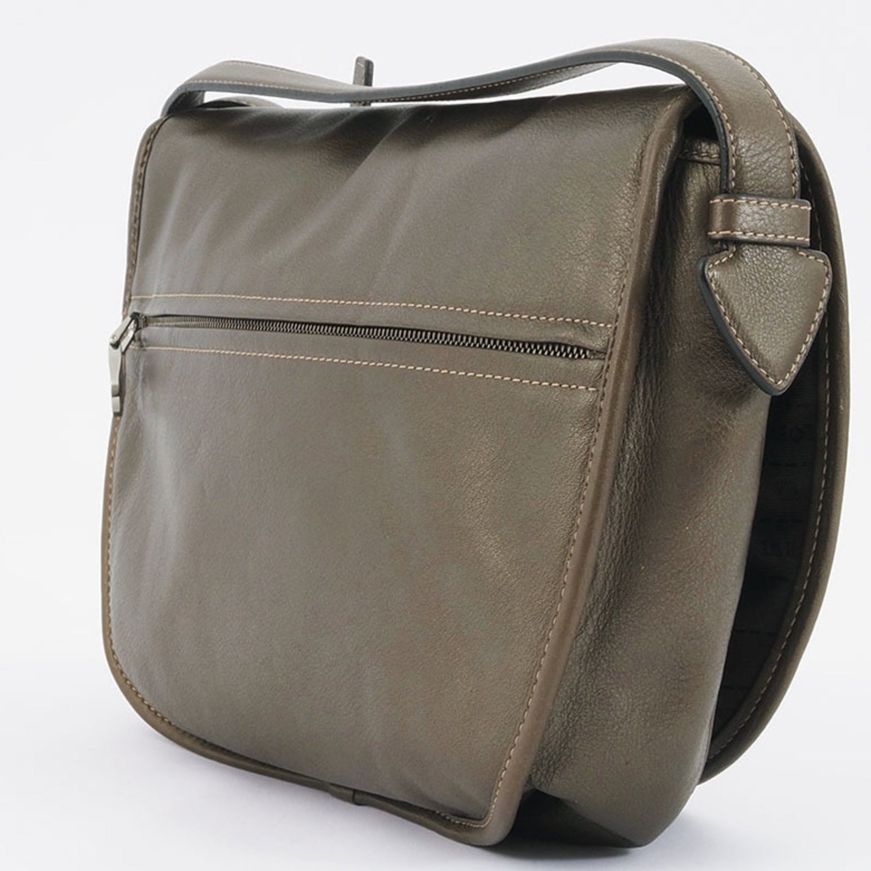 LOEWE Heritage Shoulder Leather Flap