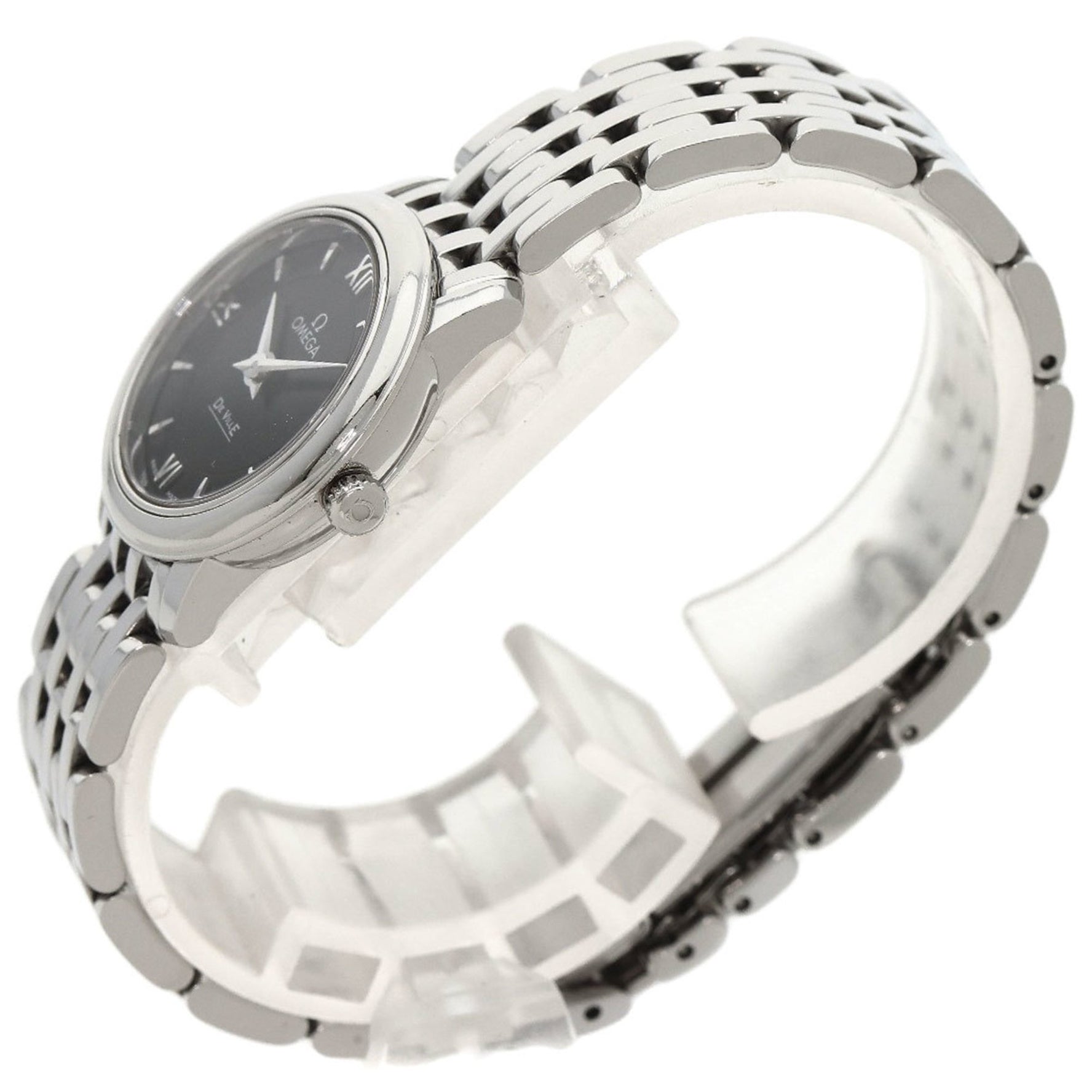 OMEGA 4570.52 De Ville Prestige Watch Stainless Steel SS Ladies