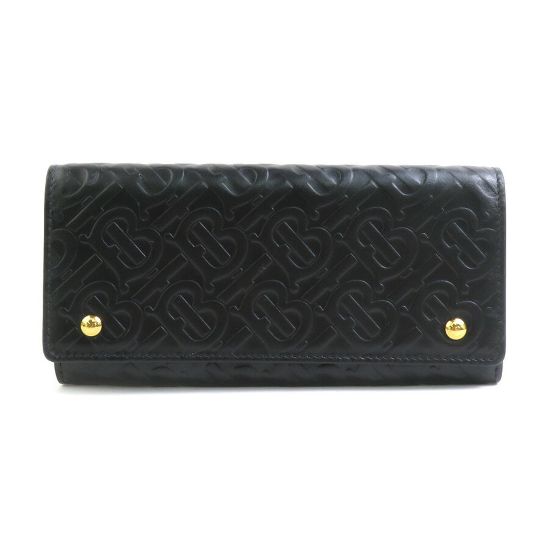 Burberry Long Wallet Leather Men's