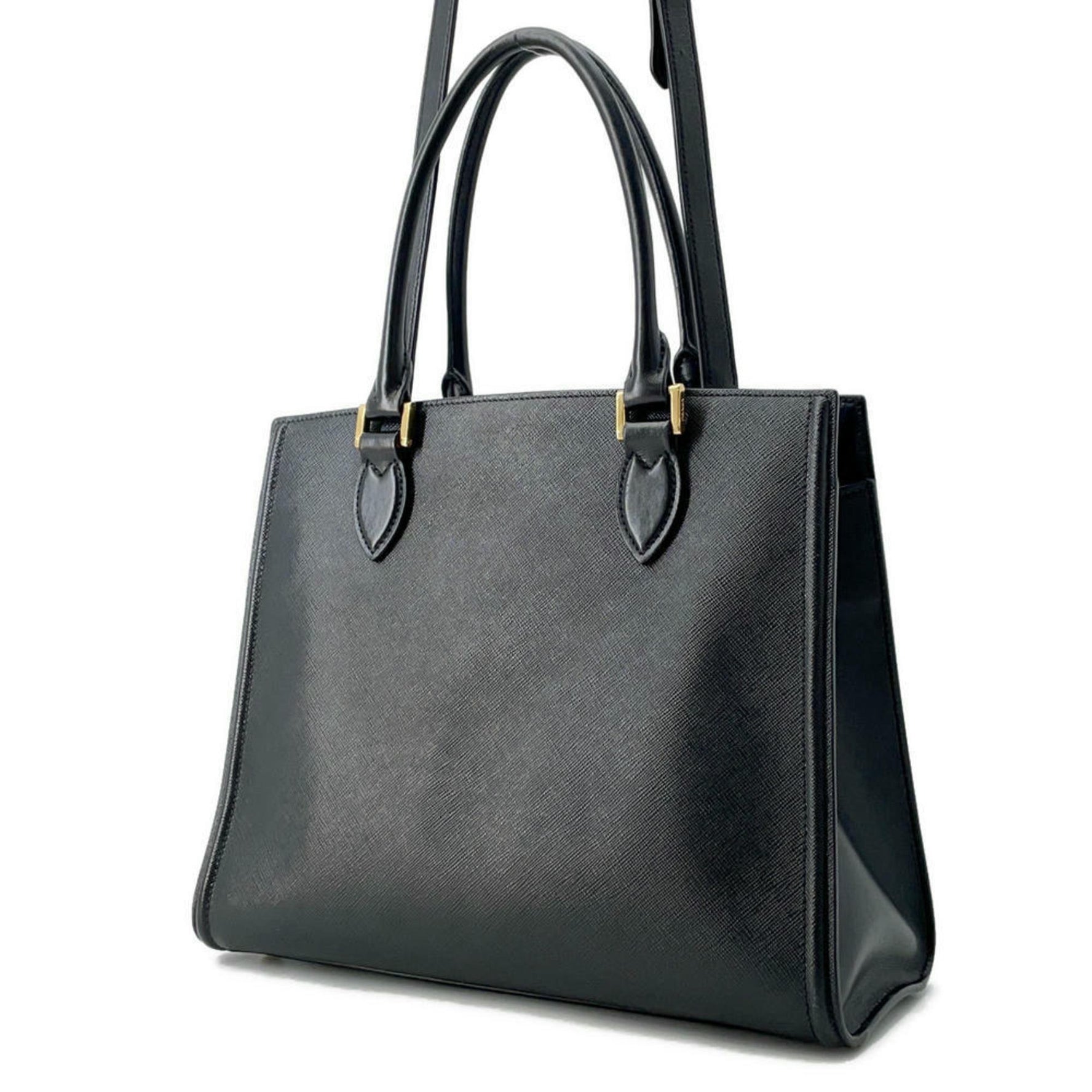 Prada Tote Bag Saffiano Leather Shoulder