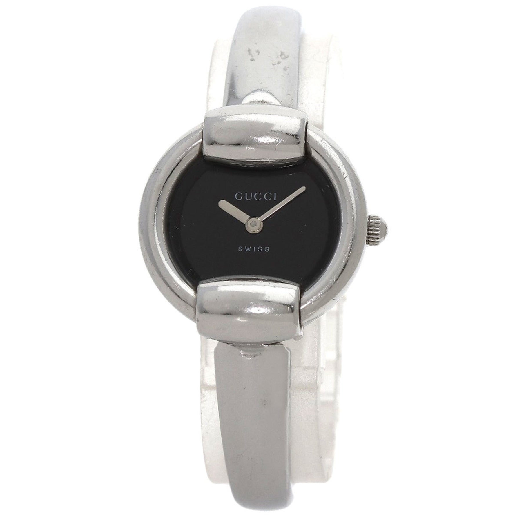 Gucci Bangle Watch Stainless Steel SS Ladies